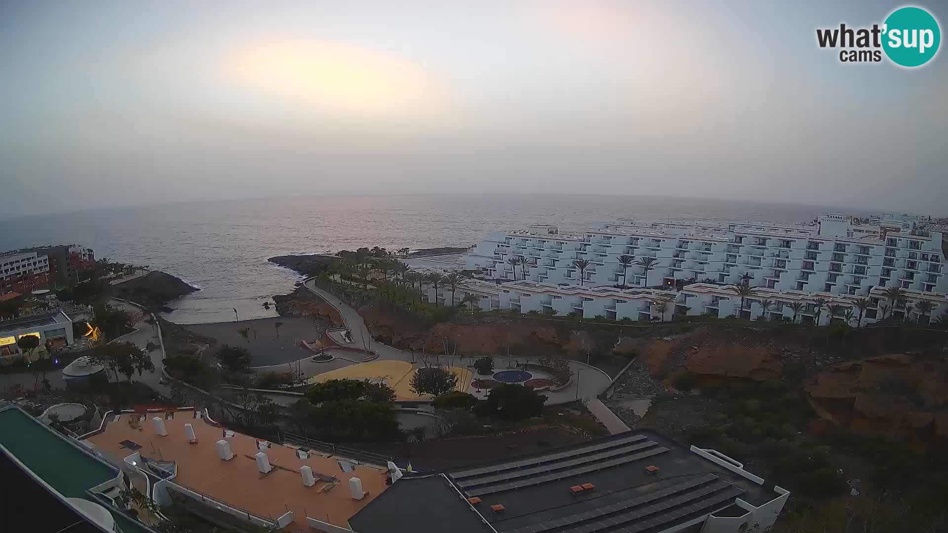 Webcam en vivo Playa de Las Galgas – Playa Paraíso – Isla de La Gomera – Costa Adeje – Tenerife