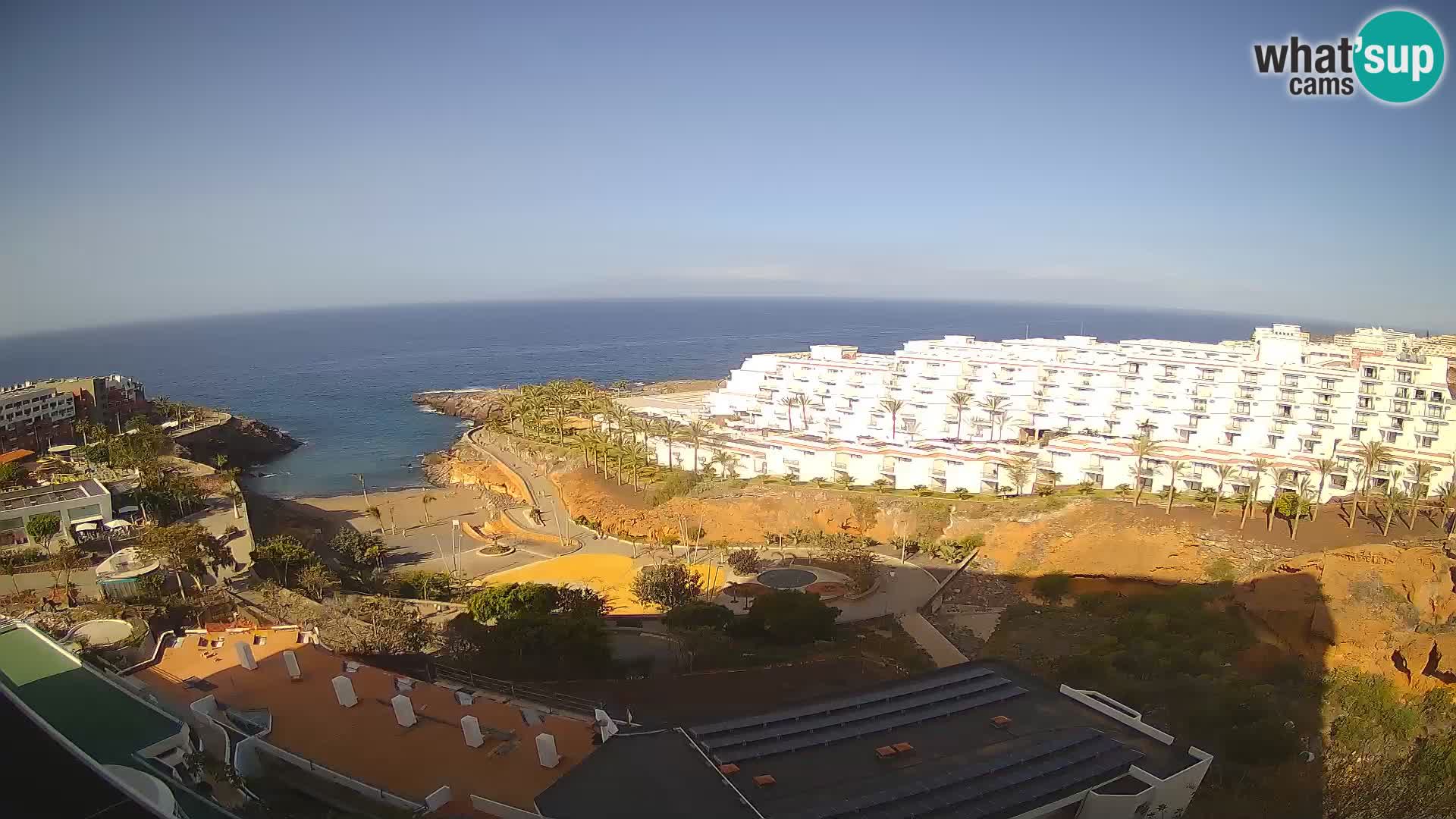 Web kamera uživo Playa de Las Galgas – Playa Paraiso – otok La Gomera – Costa Adeje – Tenerife
