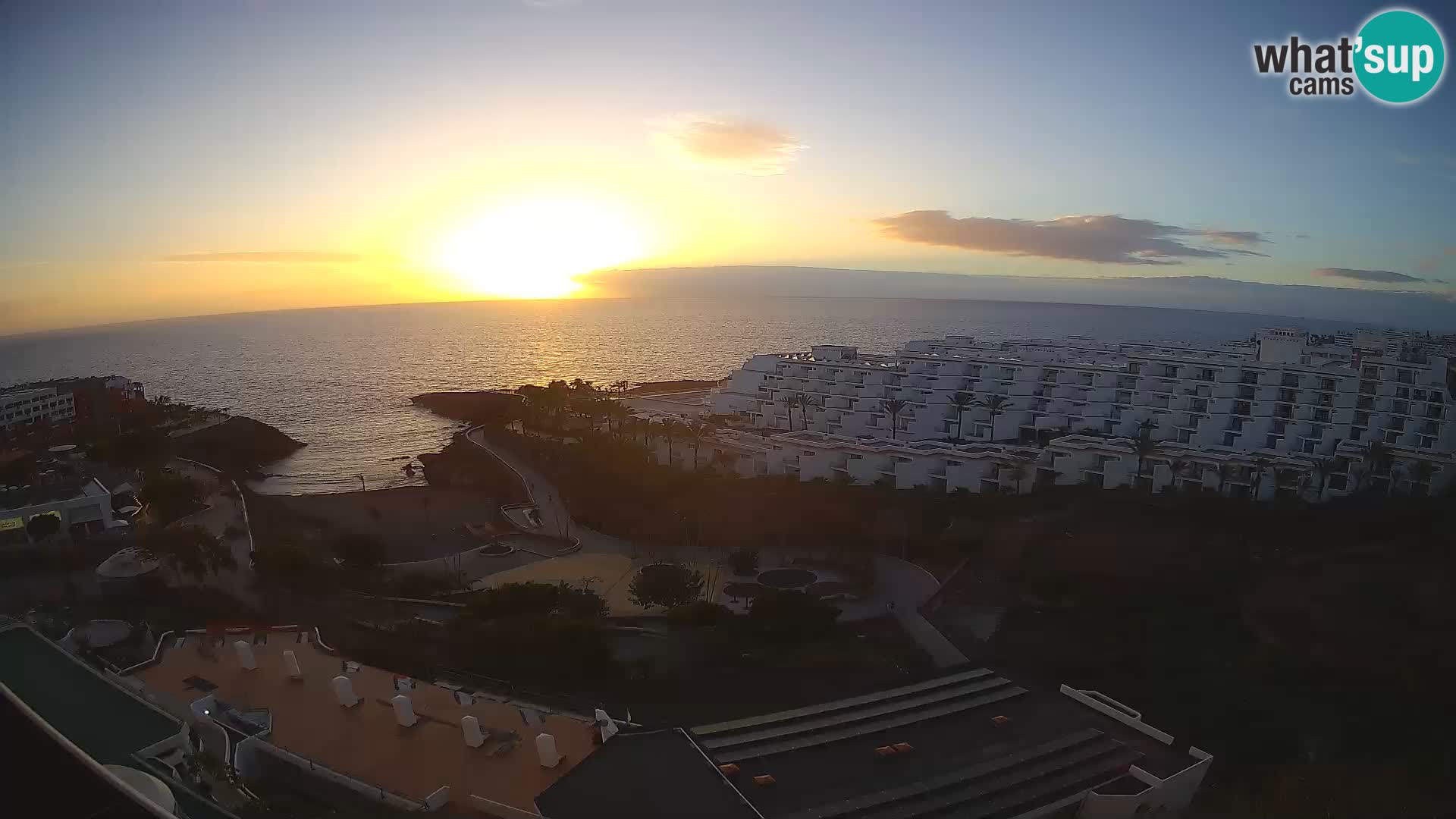 Webcam en direct Playa de Las Galgas – Playa Paraiso – île de La Gomera – Costa Adeje – Tenerife