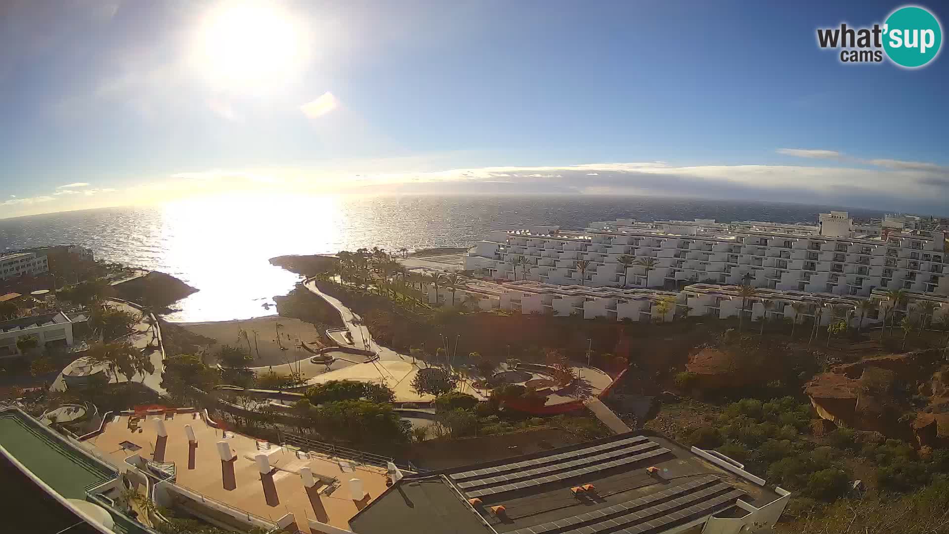 Web kamera uživo Playa de Las Galgas – Playa Paraiso – otok La Gomera – Costa Adeje – Tenerife