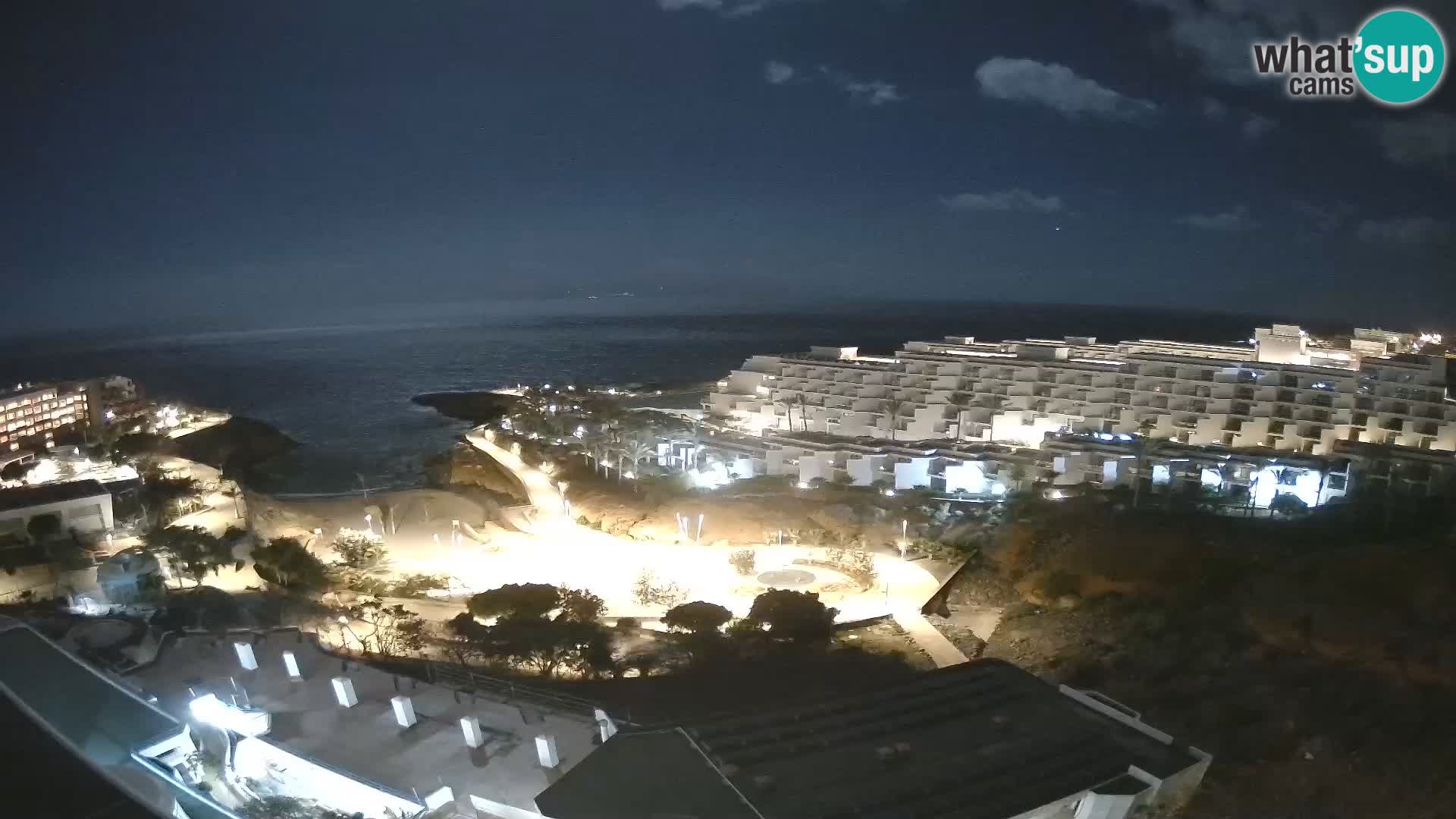 Spletna kamera v živo Las Galgas plaža – Playa Paraiso – otok La Gomera – Costa Adeje – Tenerife