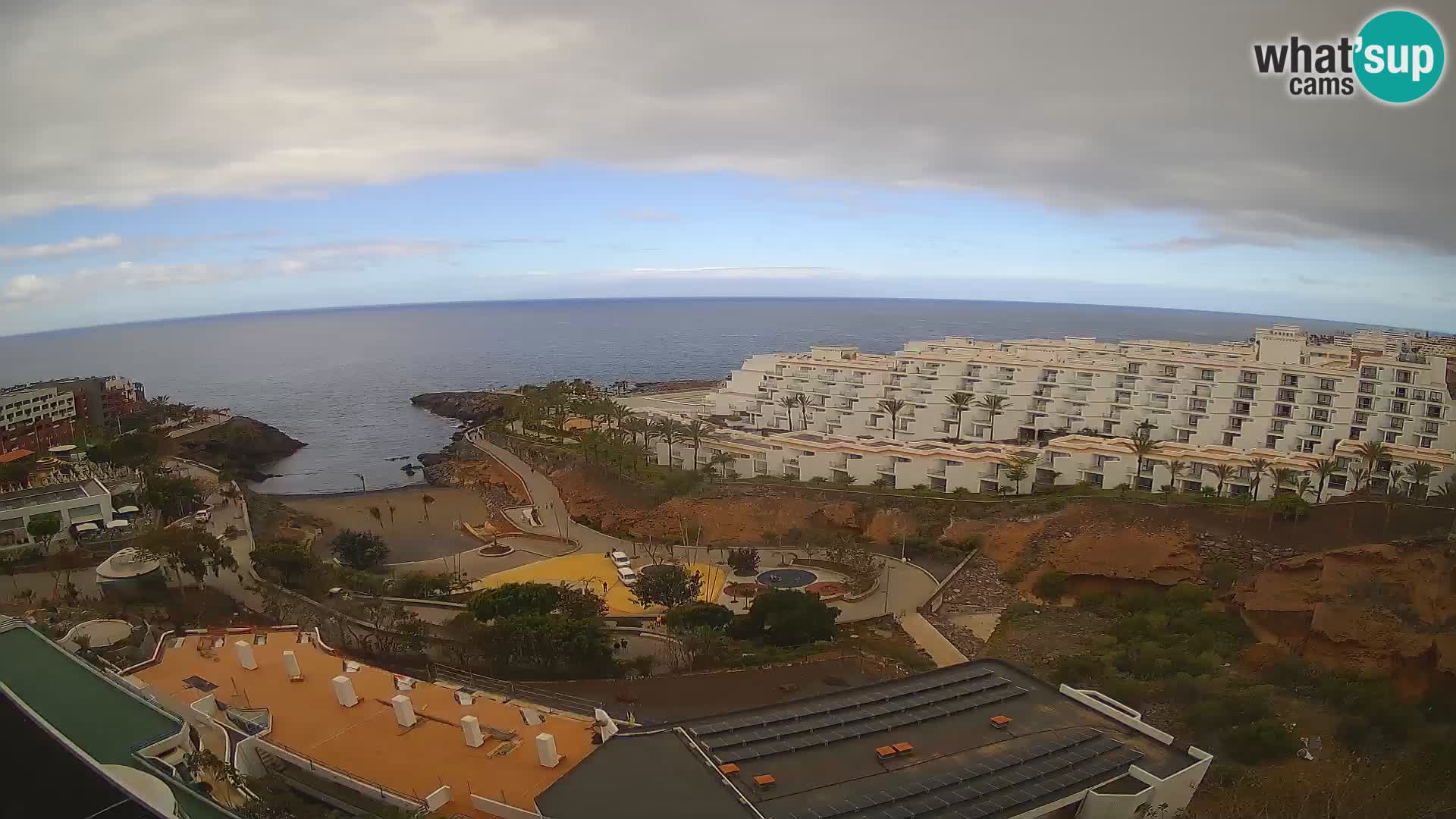 Webcam en direct Playa de Las Galgas – Playa Paraiso – île de La Gomera – Costa Adeje – Tenerife