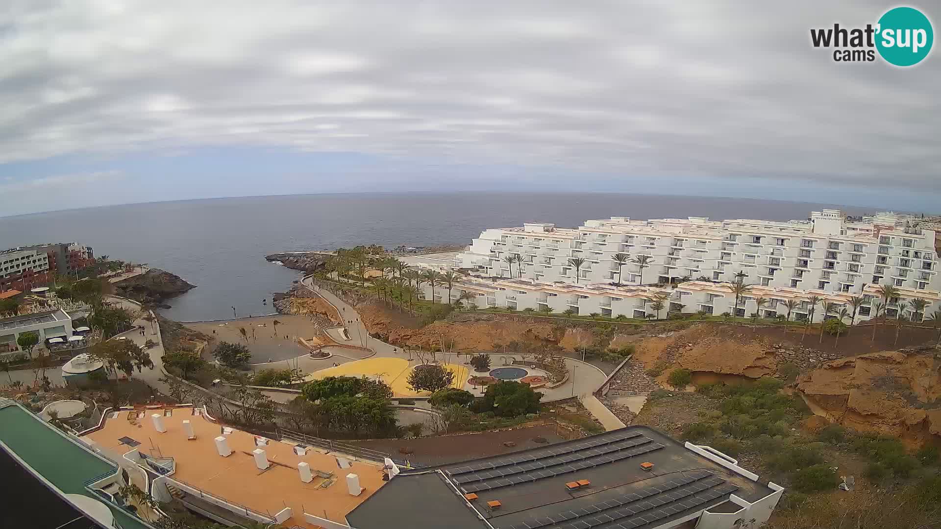 Spletna kamera v živo Las Galgas plaža – Playa Paraiso – otok La Gomera – Costa Adeje – Tenerife