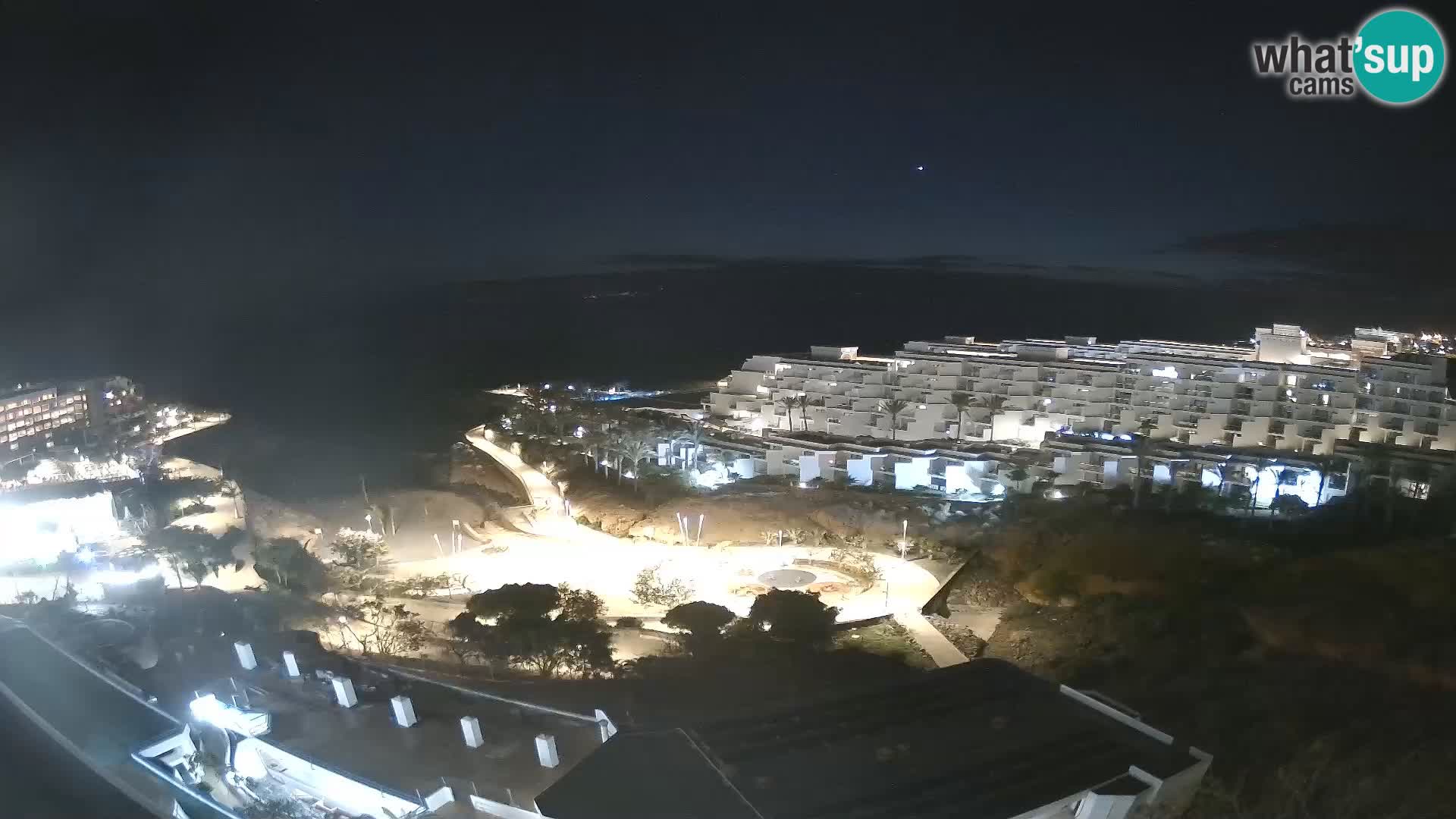 Live webcam Playa de Las Galgas – Playa Paraiso – La Gomera island – Adeje – Tenerife