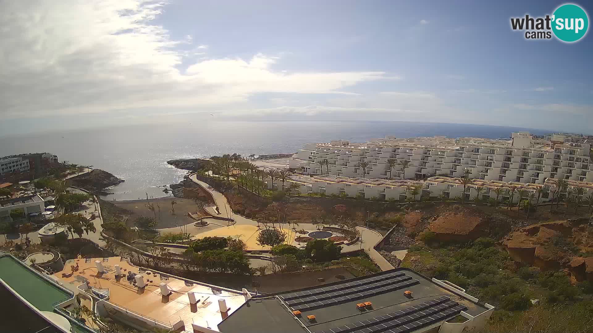 Web kamera uživo Playa de Las Galgas – Playa Paraiso – otok La Gomera – Costa Adeje – Tenerife