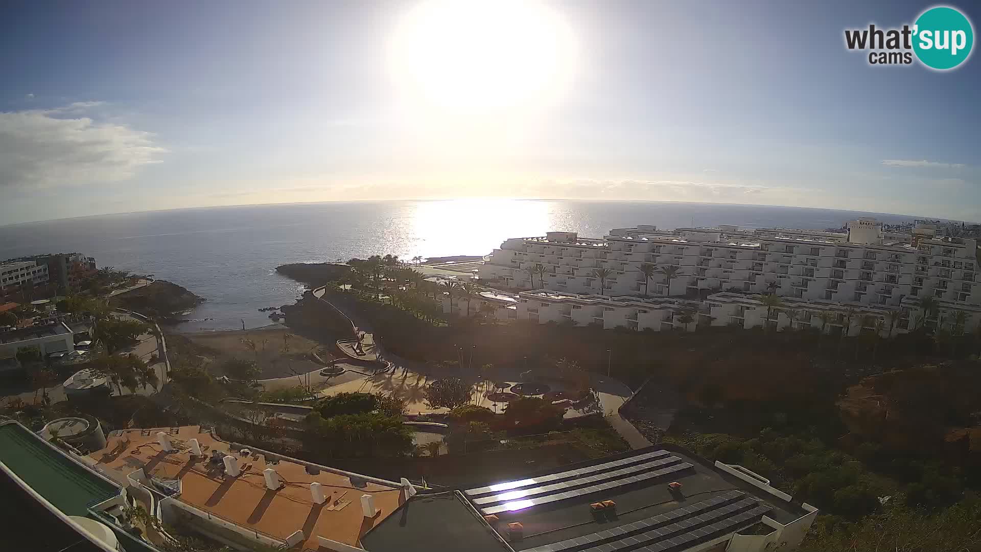 Web kamera uživo Playa de Las Galgas – Playa Paraiso – otok La Gomera – Costa Adeje – Tenerife