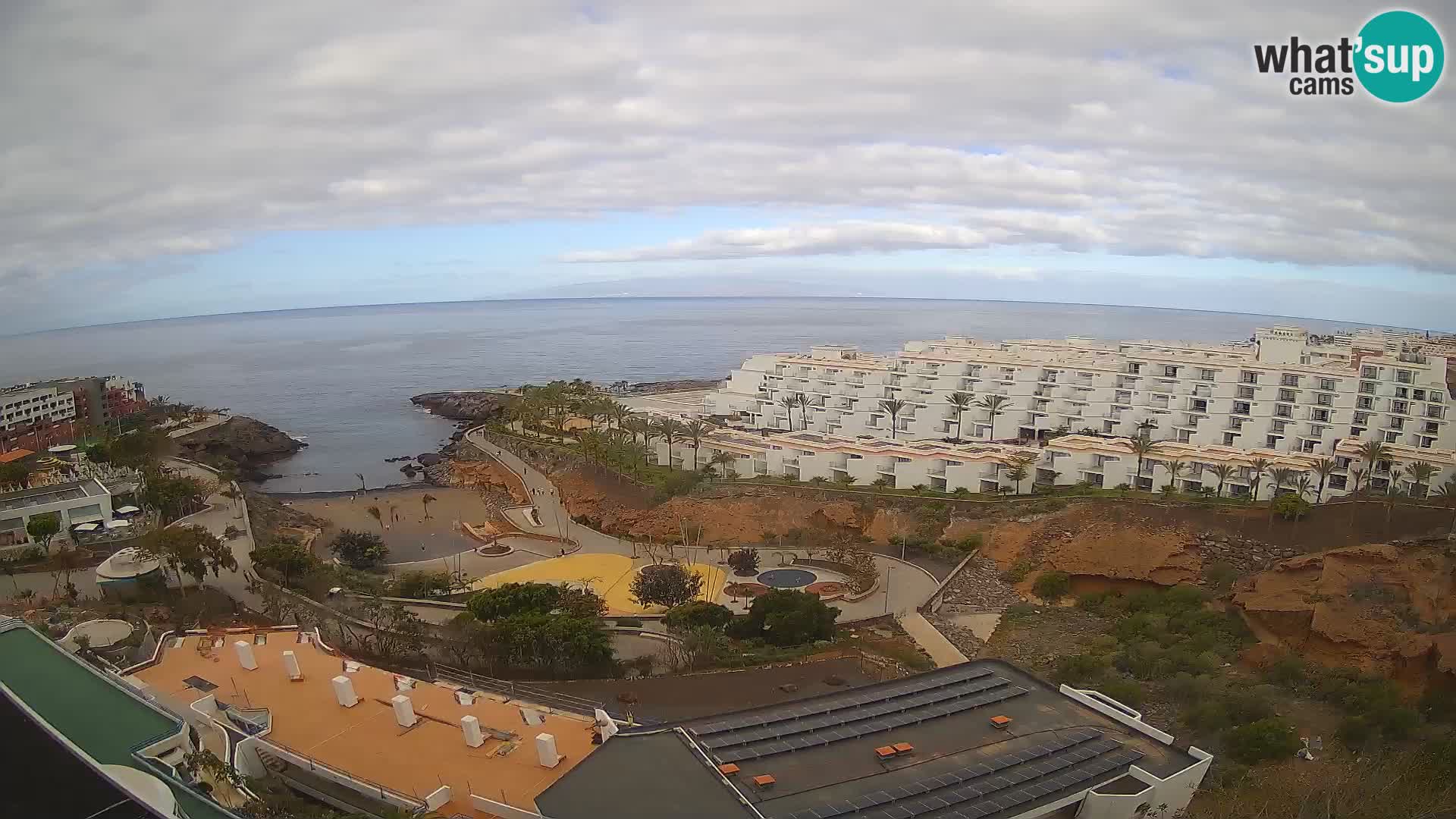 Webcam live spiaggia Las Galgas – Playa Paraiso – Isola La Gomera – Costa Adeje – Tenerife