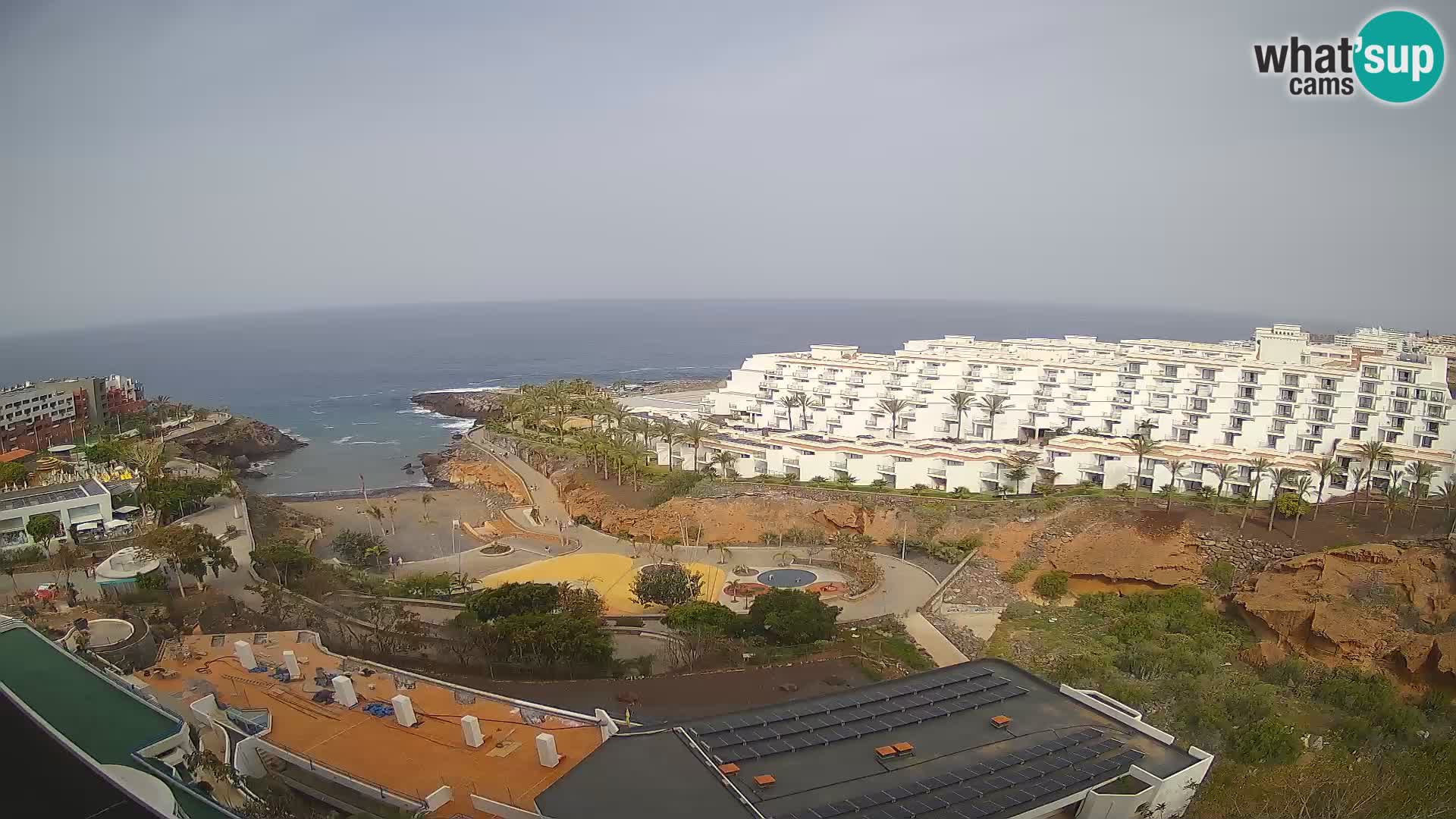 Webcam en direct Playa de Las Galgas – Playa Paraiso – île de La Gomera – Costa Adeje – Tenerife