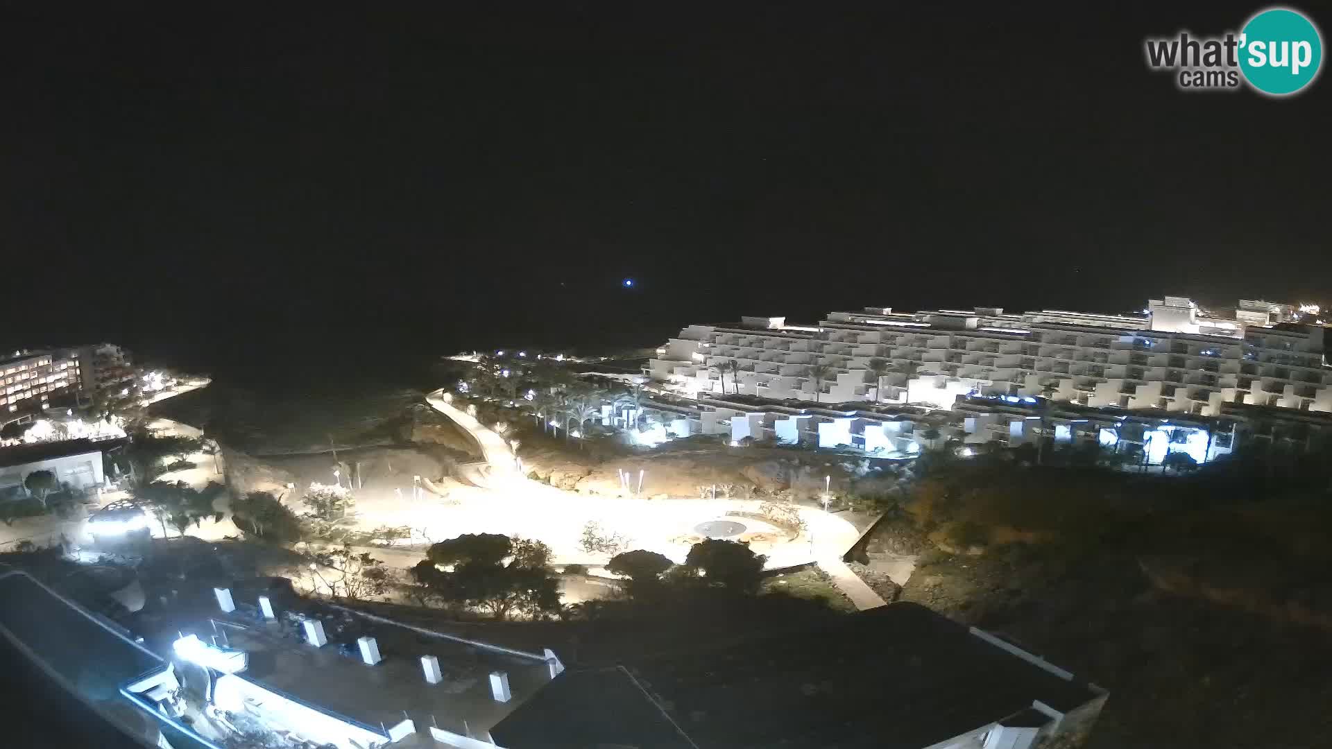 Live webcam Playa de Las Galgas – Playa Paraiso – La Gomera island – Adeje – Tenerife