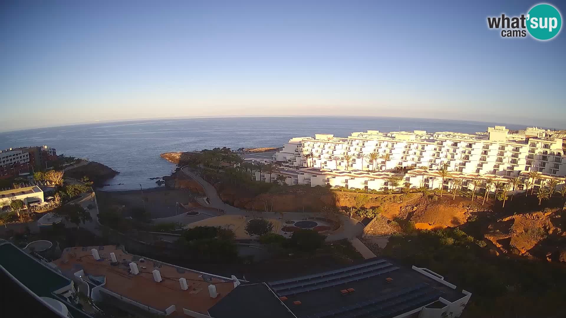 Live-Webcam Las Galgas Strand – Playa Paraiso – Insel La Gomera – Costa Adeje – Teneriffa