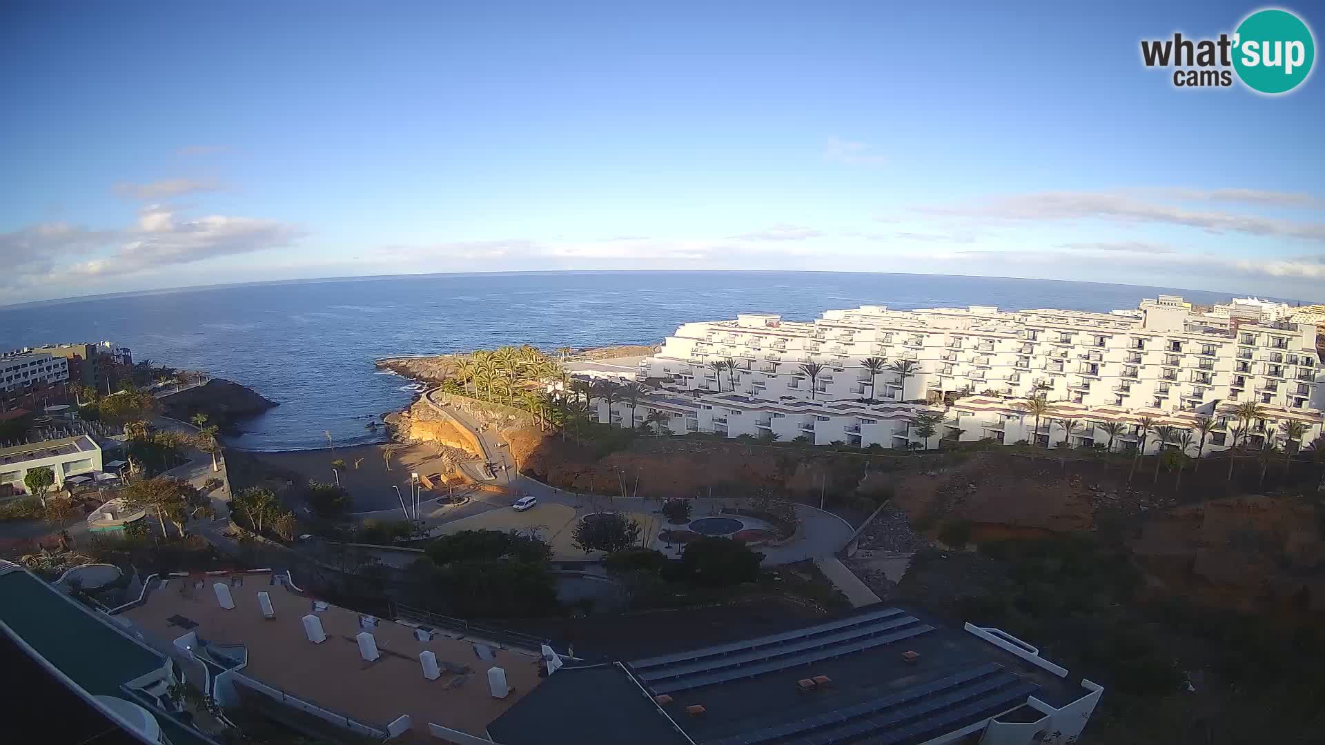 Live-Webcam Las Galgas Strand – Playa Paraiso – Insel La Gomera – Costa Adeje – Teneriffa