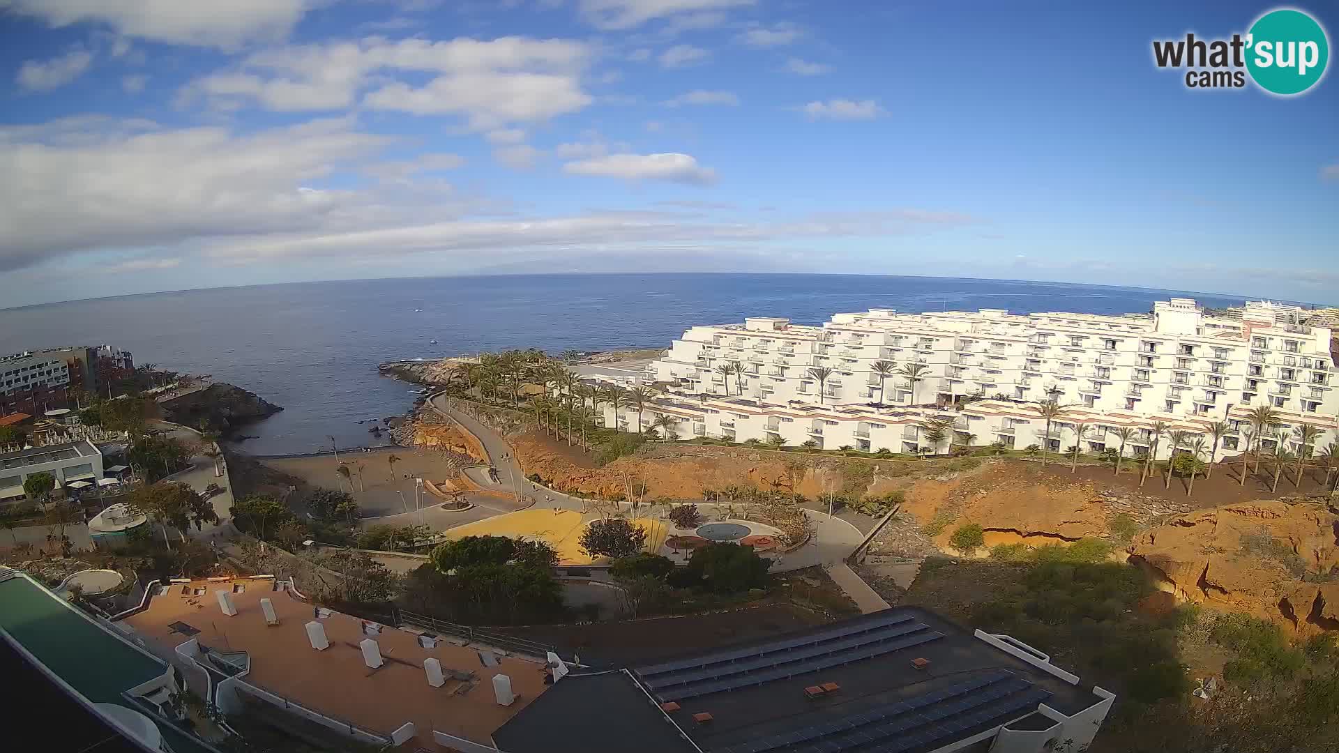 Live-Webcam Las Galgas Strand – Playa Paraiso – Insel La Gomera – Costa Adeje – Teneriffa