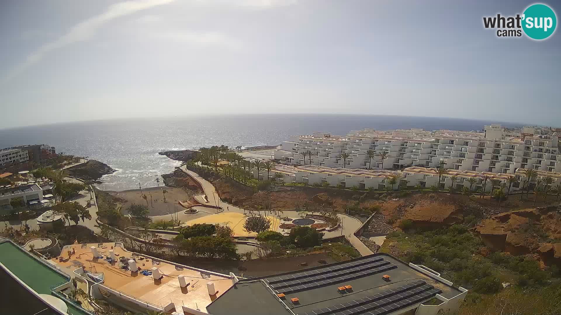 Webcam live spiaggia Las Galgas – Playa Paraiso – Isola La Gomera – Costa Adeje – Tenerife