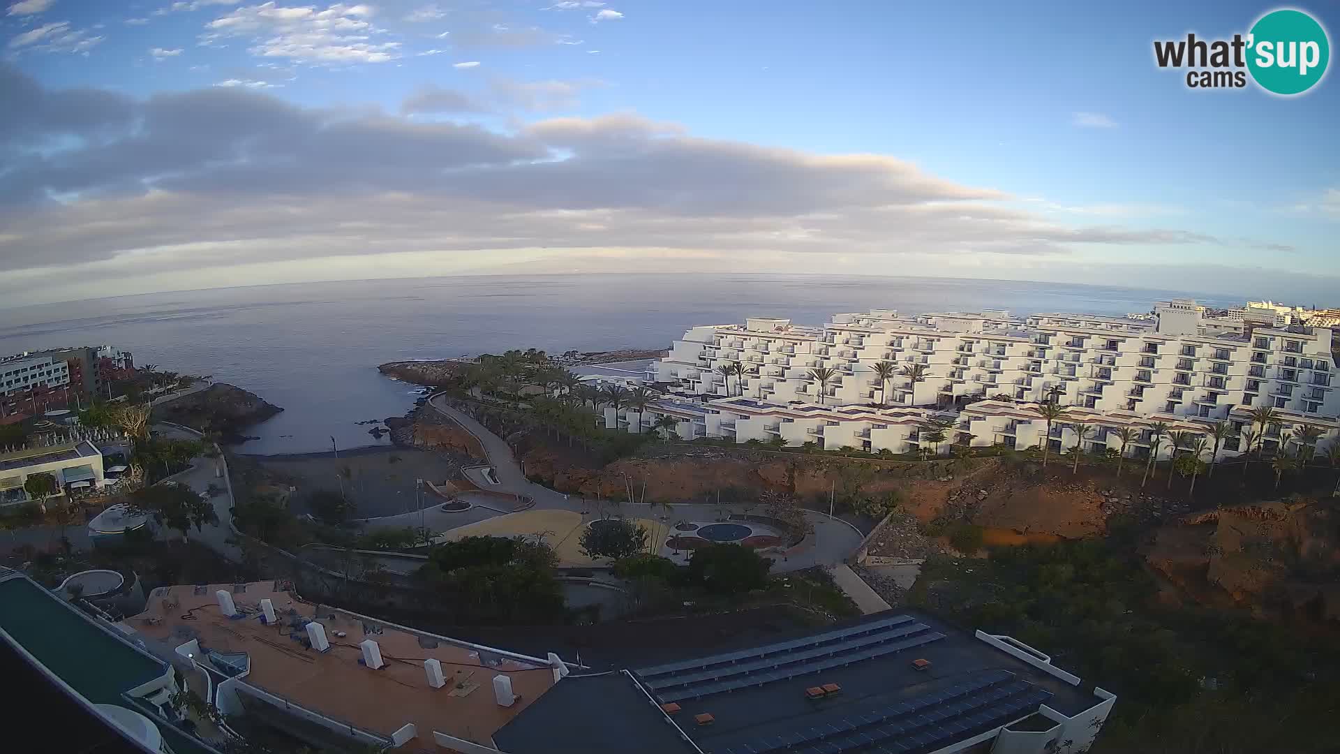 Web kamera uživo Playa de Las Galgas – Playa Paraiso – otok La Gomera – Costa Adeje – Tenerife