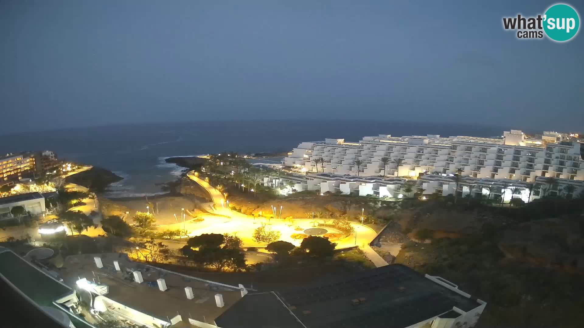 Live-Webcam Las Galgas Strand – Playa Paraiso – Insel La Gomera – Costa Adeje – Teneriffa