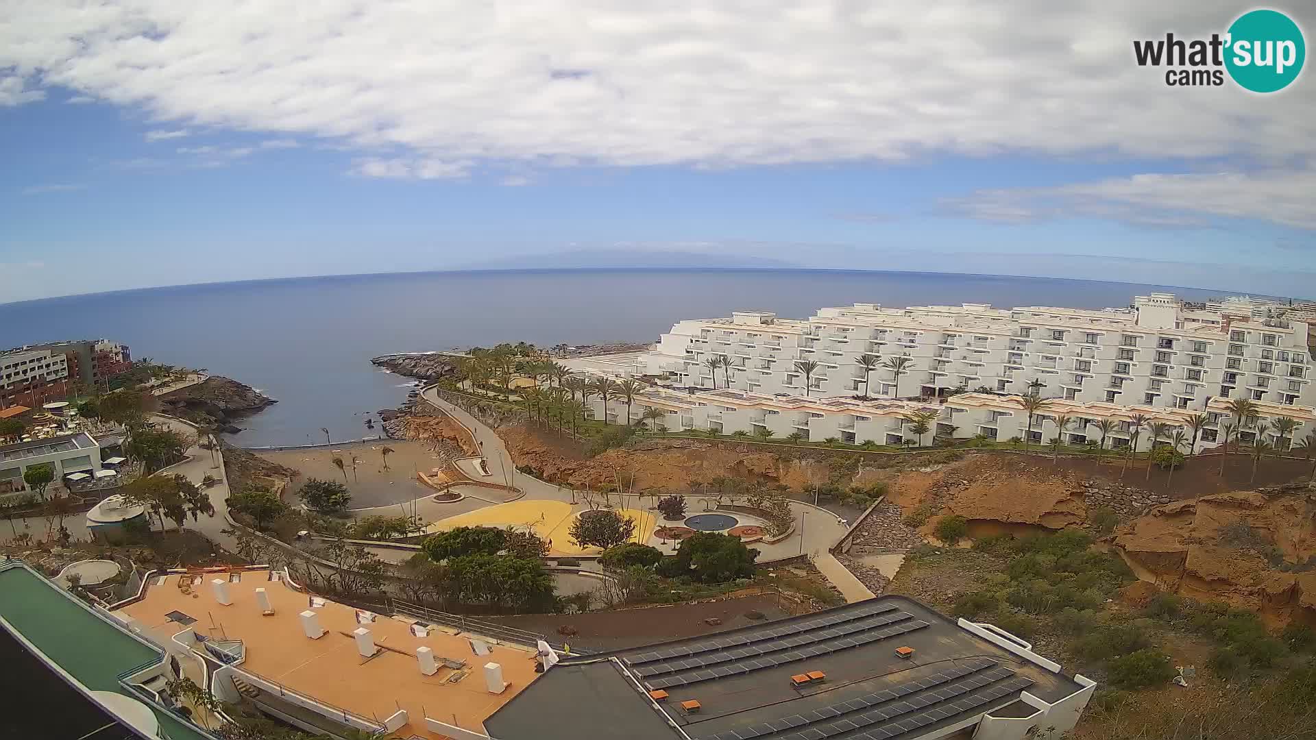 Webcam en direct Playa de Las Galgas – Playa Paraiso – île de La Gomera – Costa Adeje – Tenerife
