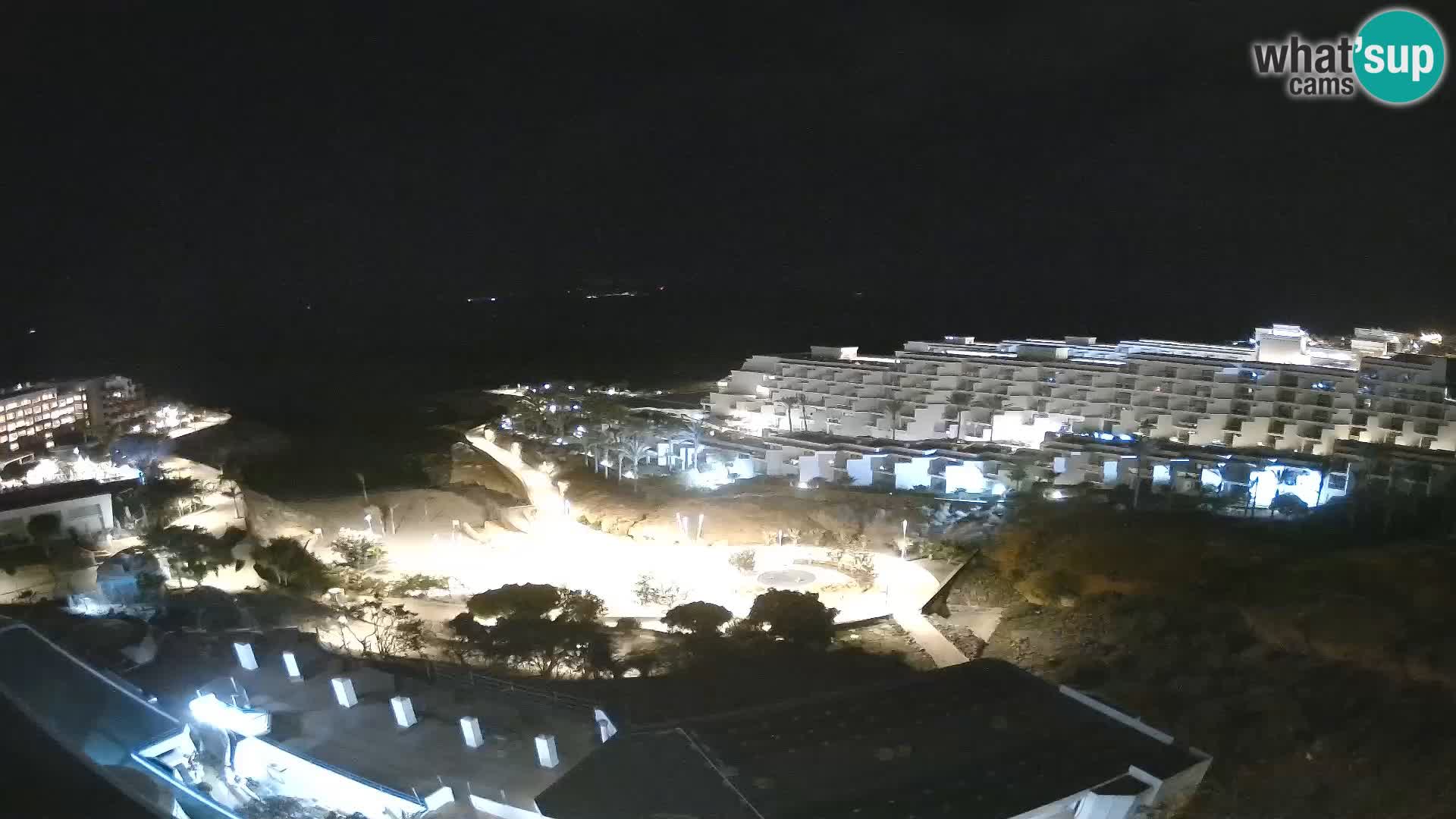 Live webcam Playa de Las Galgas – Playa Paraiso – La Gomera island – Adeje – Tenerife