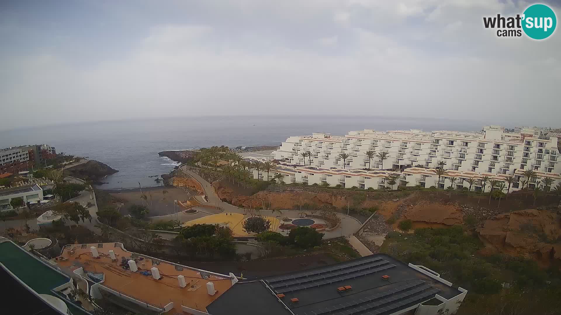 Web kamera uživo Playa de Las Galgas – Playa Paraiso – otok La Gomera – Costa Adeje – Tenerife