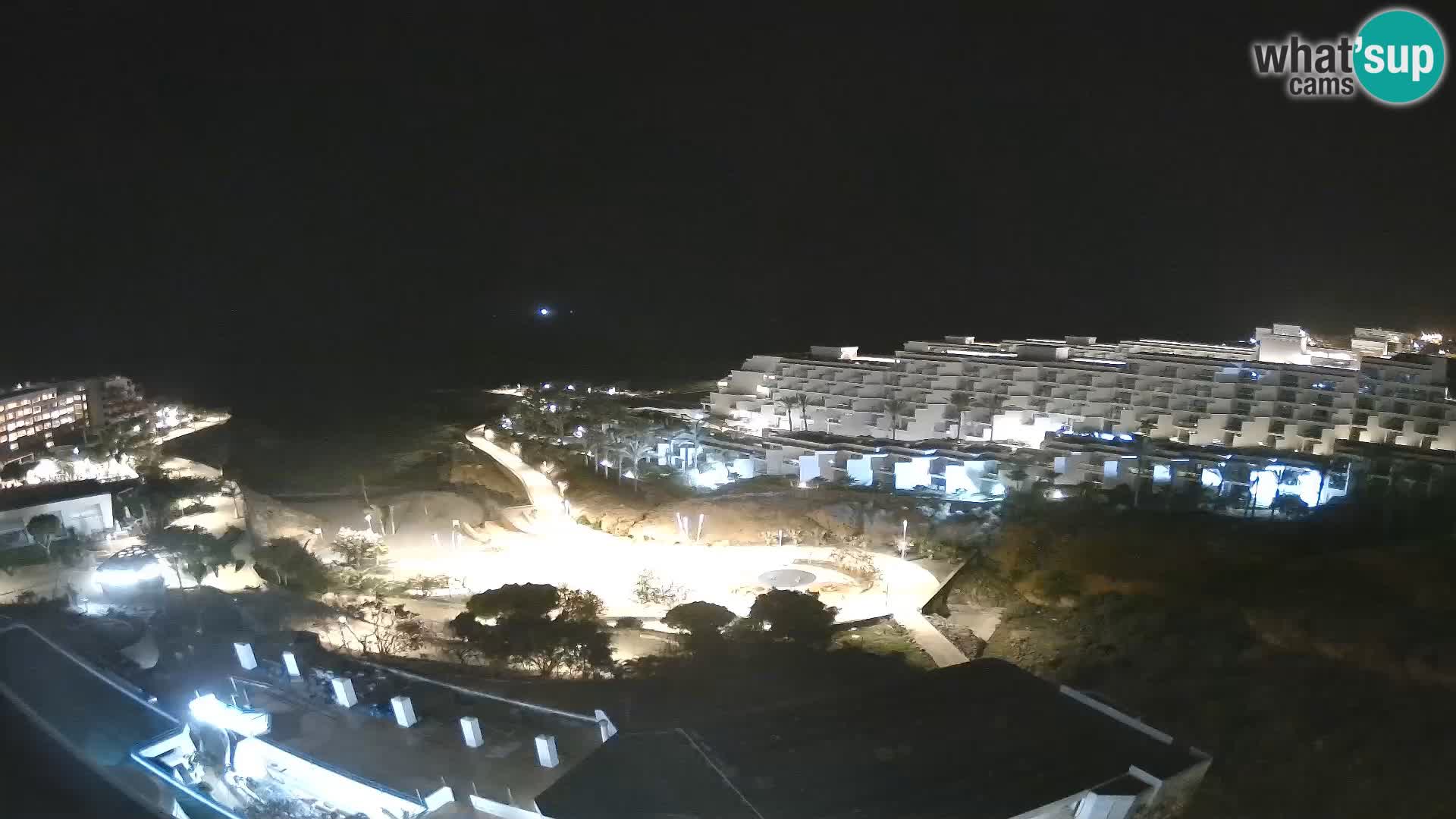 Live webcam Playa de Las Galgas – Playa Paraiso – La Gomera island – Adeje – Tenerife