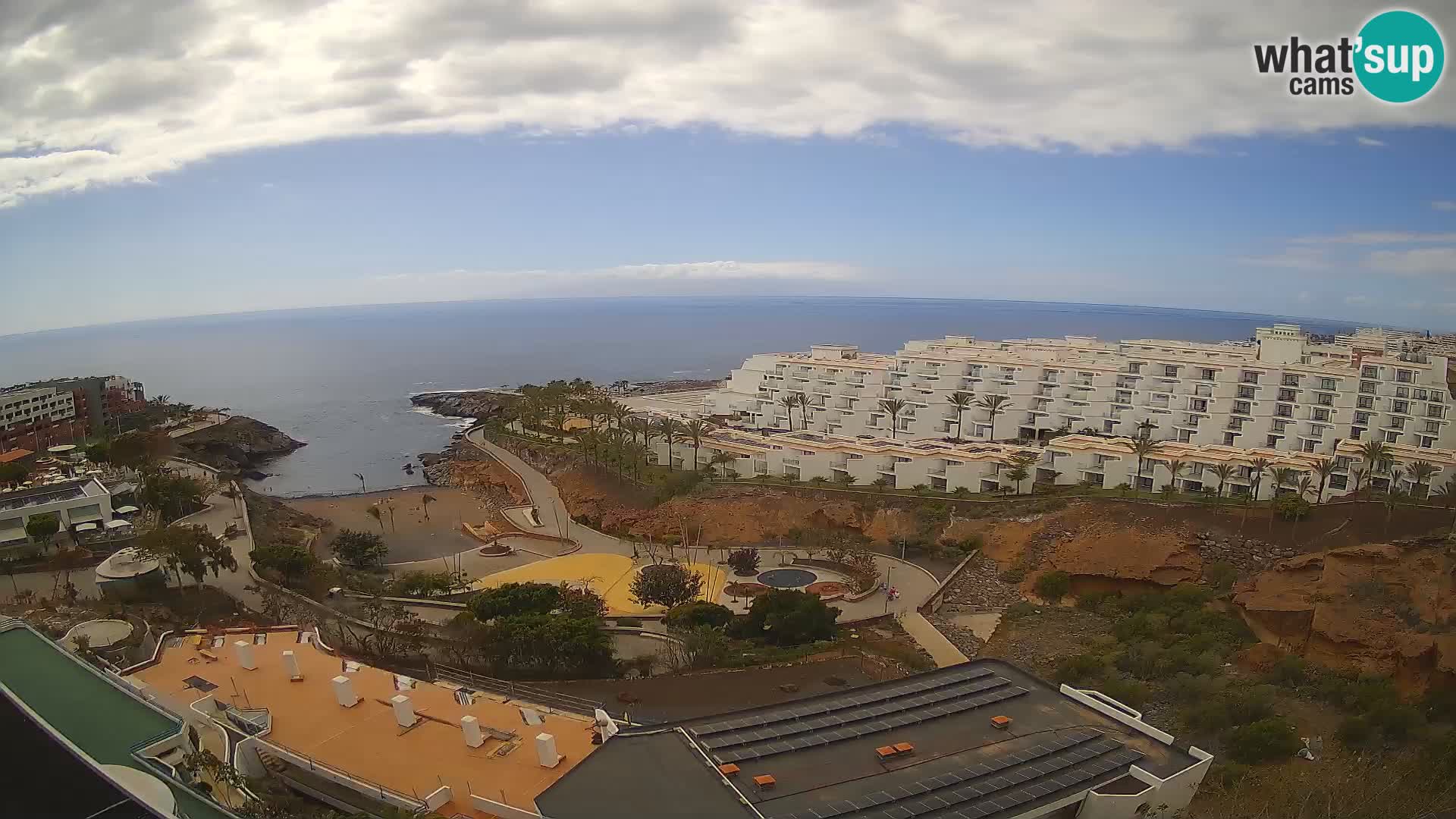 Live-Webcam Las Galgas Strand – Playa Paraiso – Insel La Gomera – Costa Adeje – Teneriffa
