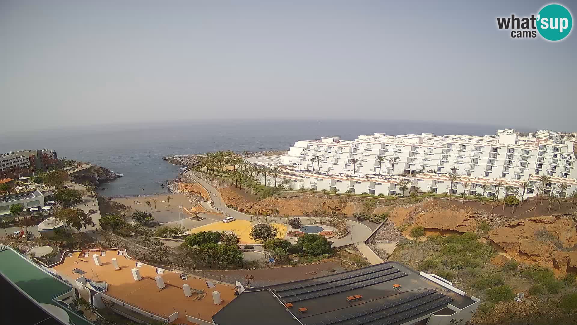 Live-Webcam Las Galgas Strand – Playa Paraiso – Insel La Gomera – Costa Adeje – Teneriffa