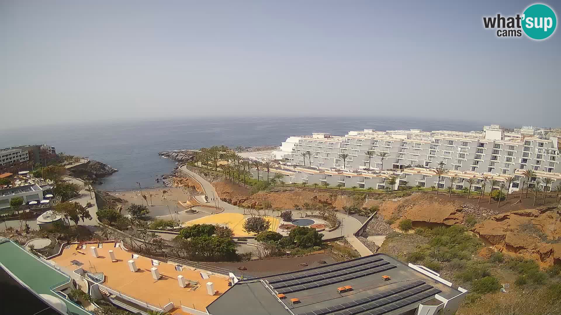 Webcam live spiaggia Las Galgas – Playa Paraiso – Isola La Gomera – Costa Adeje – Tenerife