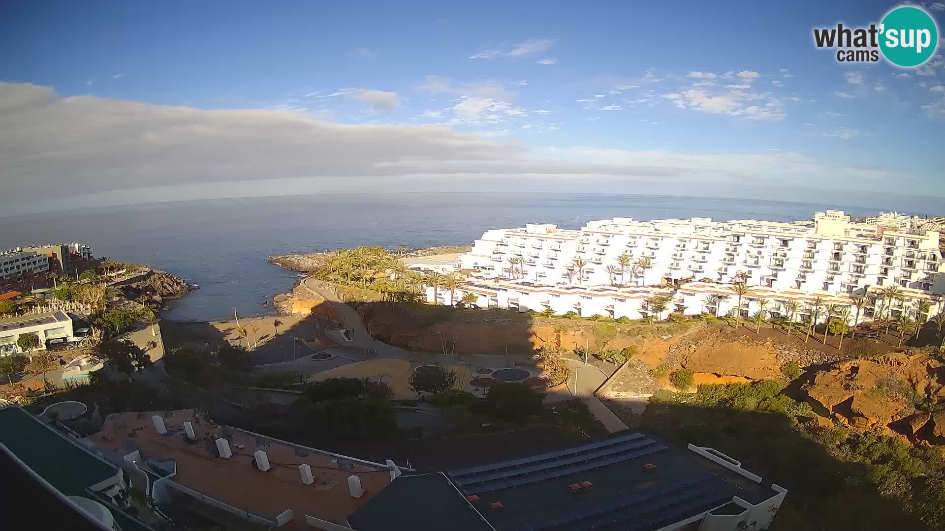 Live-Webcam Las Galgas Strand – Playa Paraiso – Insel La Gomera – Costa Adeje – Teneriffa