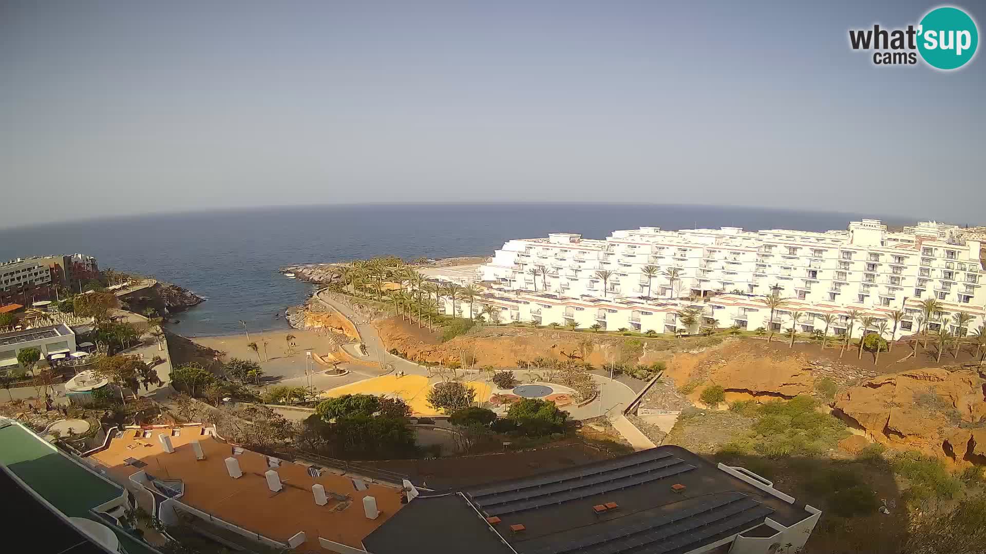 Webcam en vivo Playa de Las Galgas – Playa Paraíso – Isla de La Gomera – Costa Adeje – Tenerife