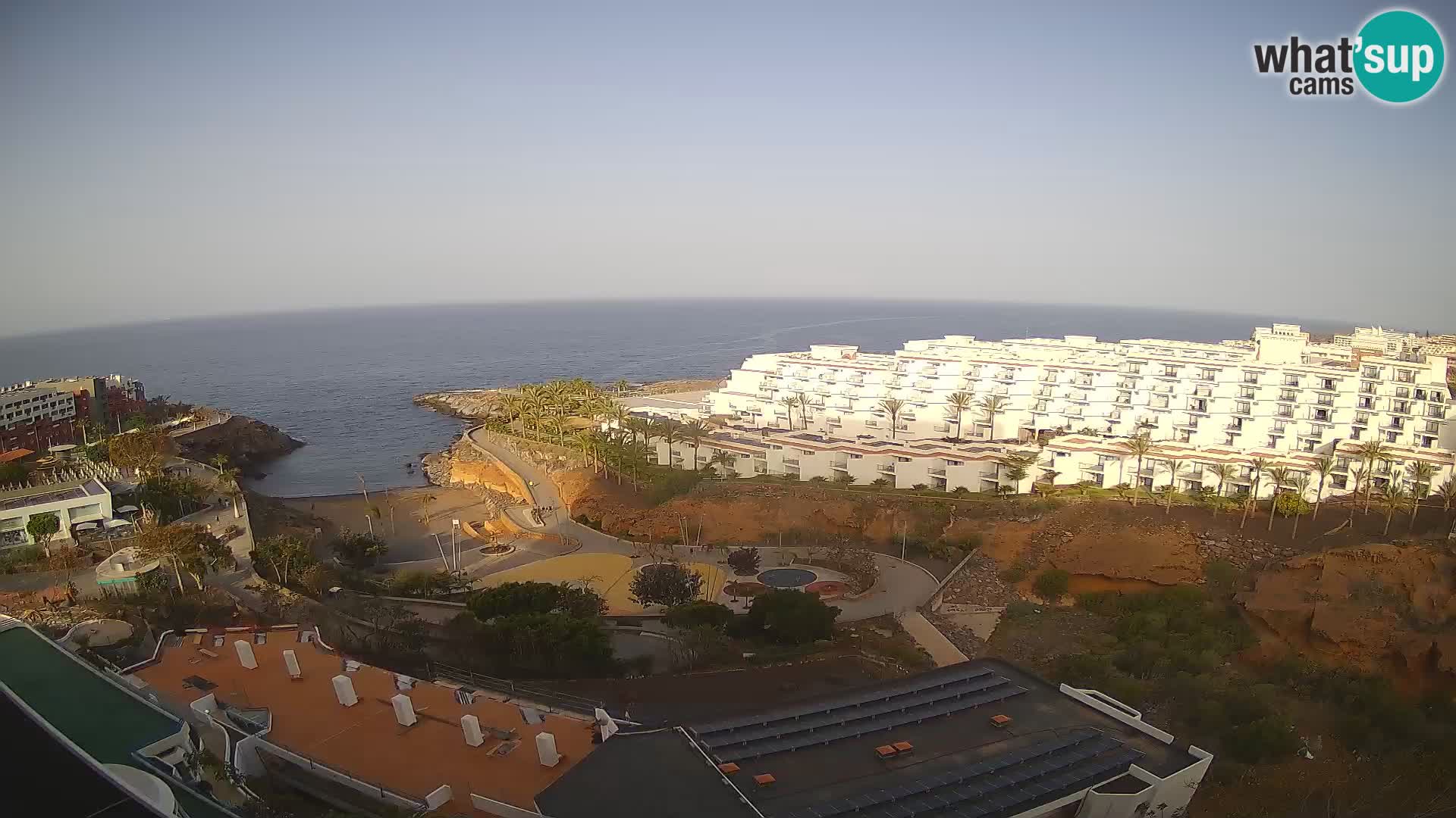 Webcam en vivo Playa de Las Galgas – Playa Paraíso – Isla de La Gomera – Costa Adeje – Tenerife