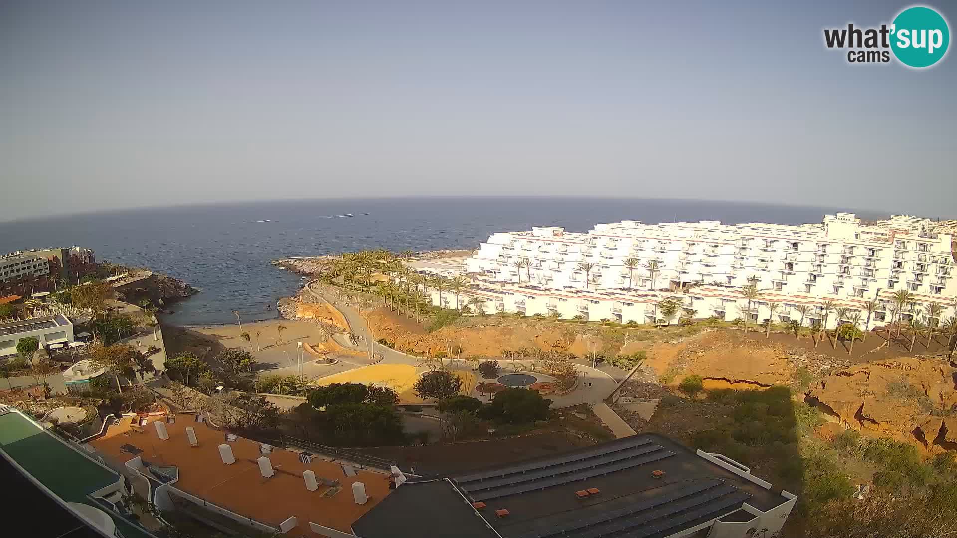 Web kamera uživo Playa de Las Galgas – Playa Paraiso – otok La Gomera – Costa Adeje – Tenerife