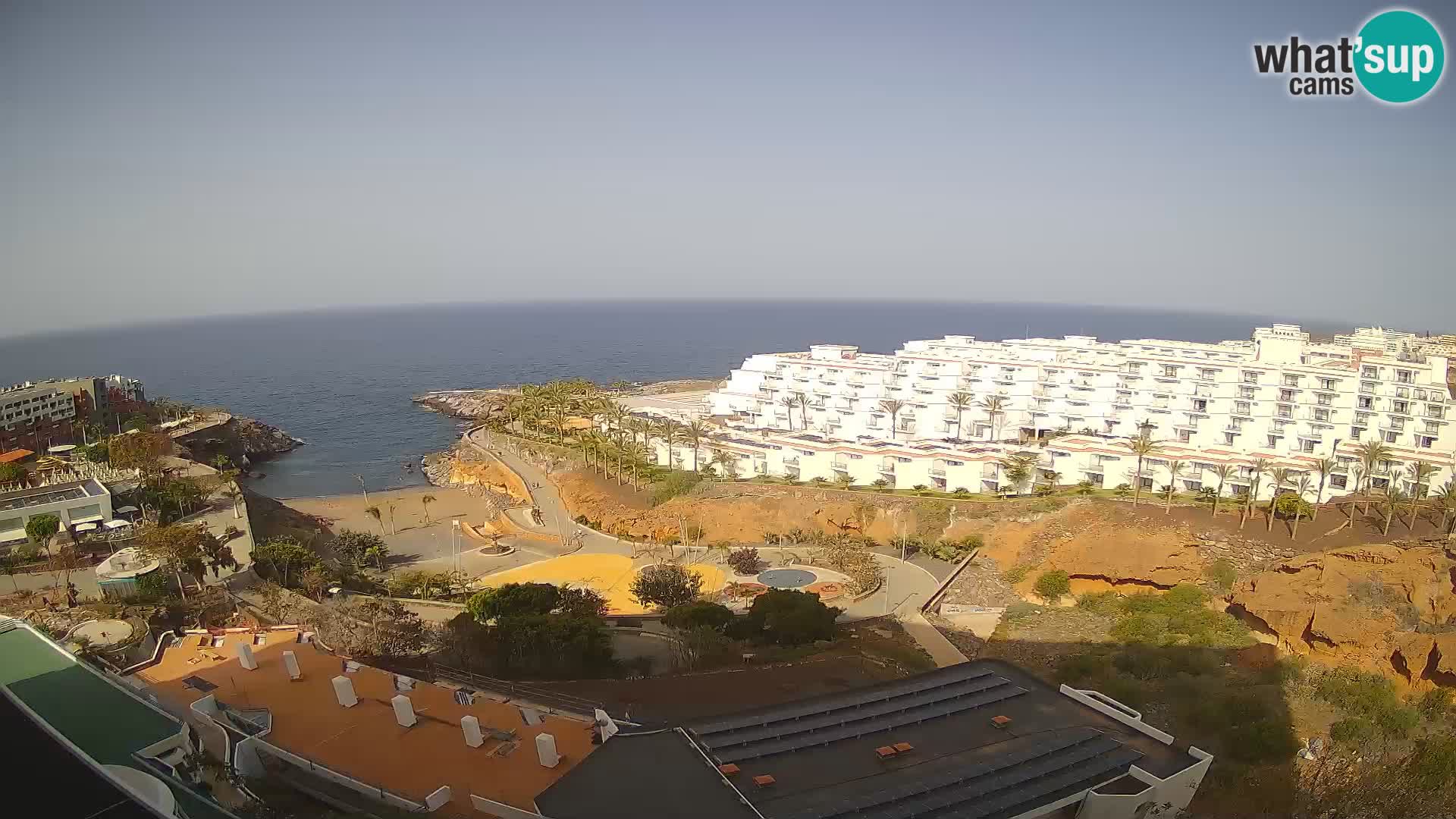 Webcam en vivo Playa de Las Galgas – Playa Paraíso – Isla de La Gomera – Costa Adeje – Tenerife