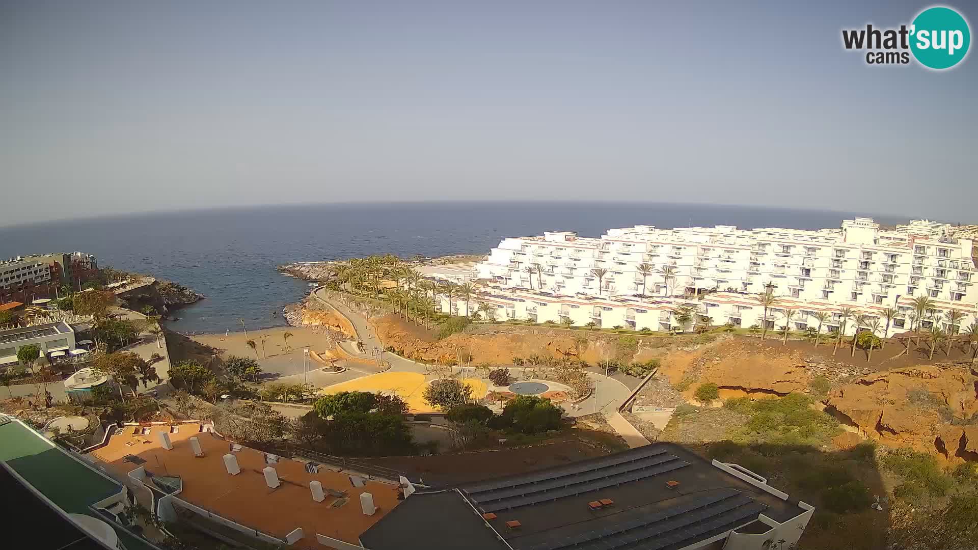 Webcam en vivo Playa de Las Galgas – Playa Paraíso – Isla de La Gomera – Costa Adeje – Tenerife