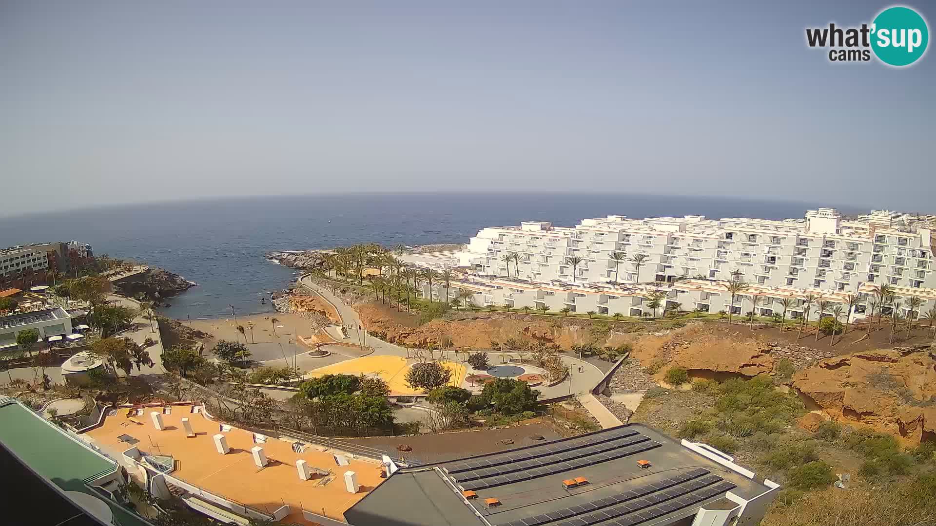 Webcam en vivo Playa de Las Galgas – Playa Paraíso – Isla de La Gomera – Costa Adeje – Tenerife