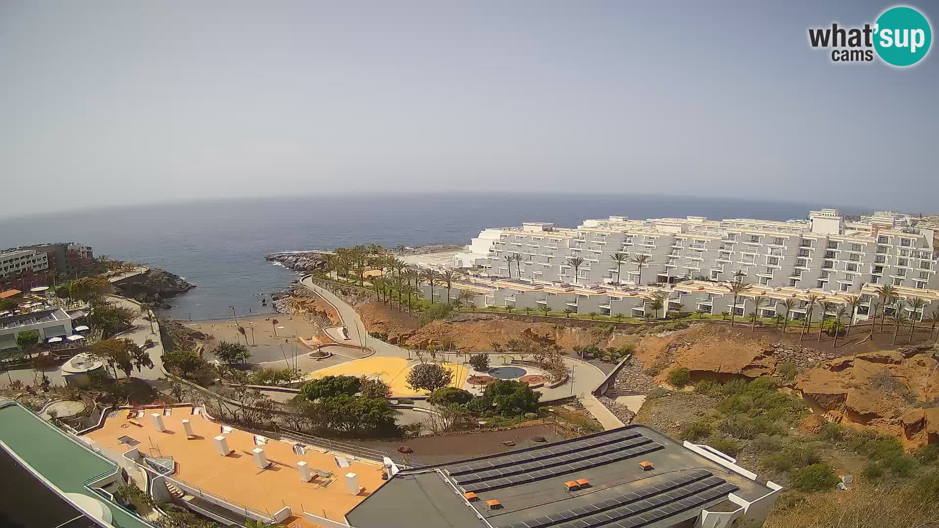 Webcam en vivo Playa de Las Galgas – Playa Paraíso – Isla de La Gomera – Costa Adeje – Tenerife