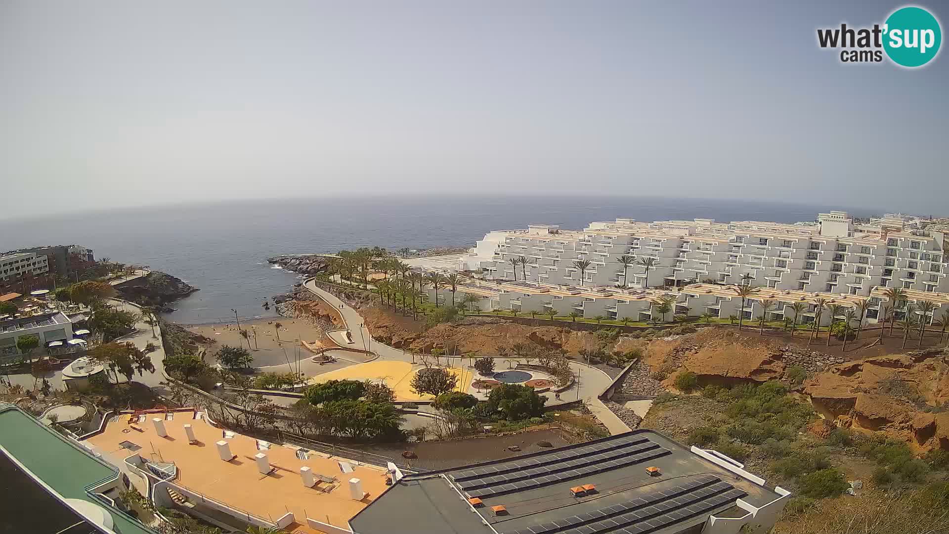 Webcam en vivo Playa de Las Galgas – Playa Paraíso – Isla de La Gomera – Costa Adeje – Tenerife
