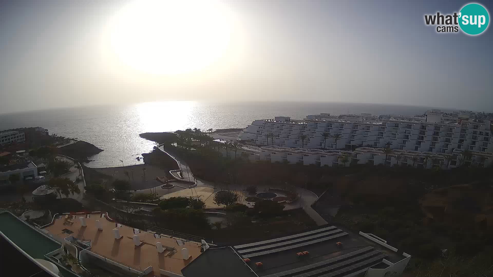 Web kamera uživo Playa de Las Galgas – Playa Paraiso – otok La Gomera – Costa Adeje – Tenerife