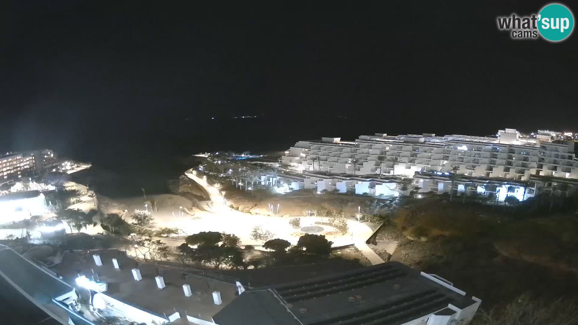 Live webcam Playa de Las Galgas – Playa Paraiso – La Gomera island – Adeje – Tenerife