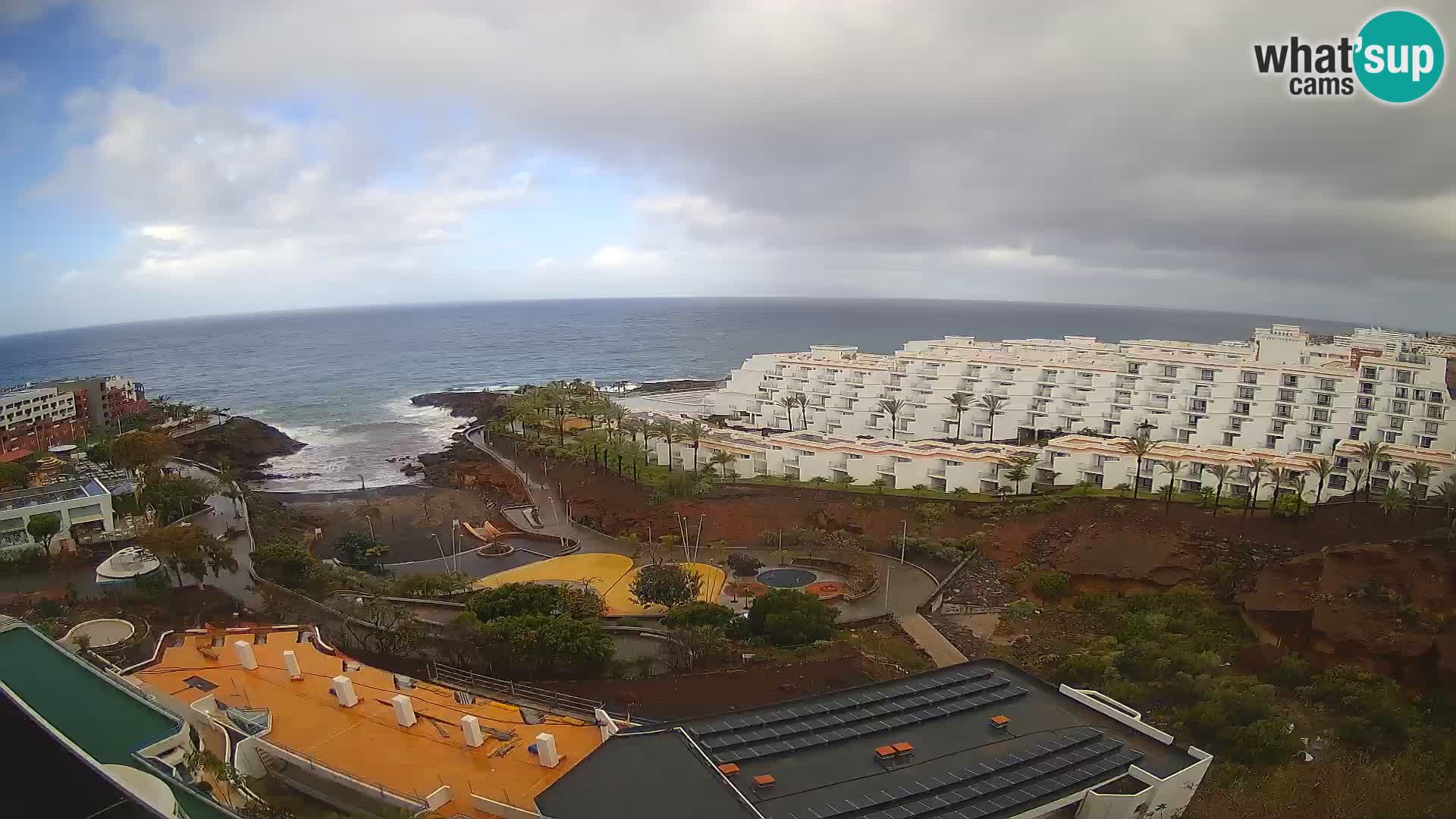 Live-Webcam Las Galgas Strand – Playa Paraiso – Insel La Gomera – Costa Adeje – Teneriffa