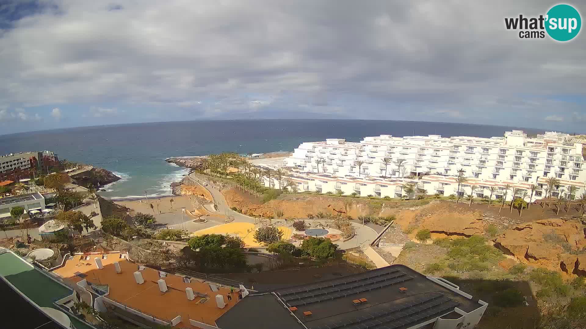 Live-Webcam Las Galgas Strand – Playa Paraiso – Insel La Gomera – Costa Adeje – Teneriffa
