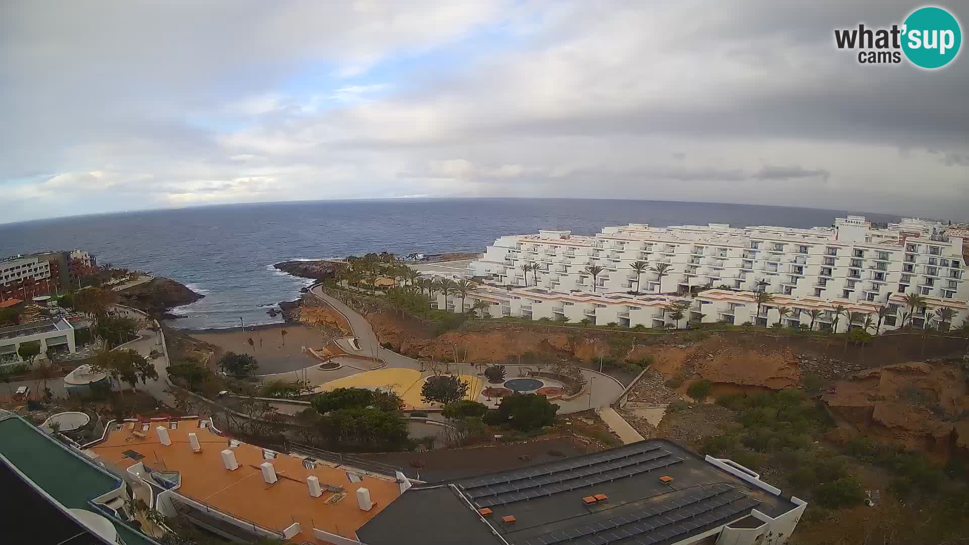Webcam en vivo Playa de Las Galgas – Playa Paraíso – Isla de La Gomera – Costa Adeje – Tenerife