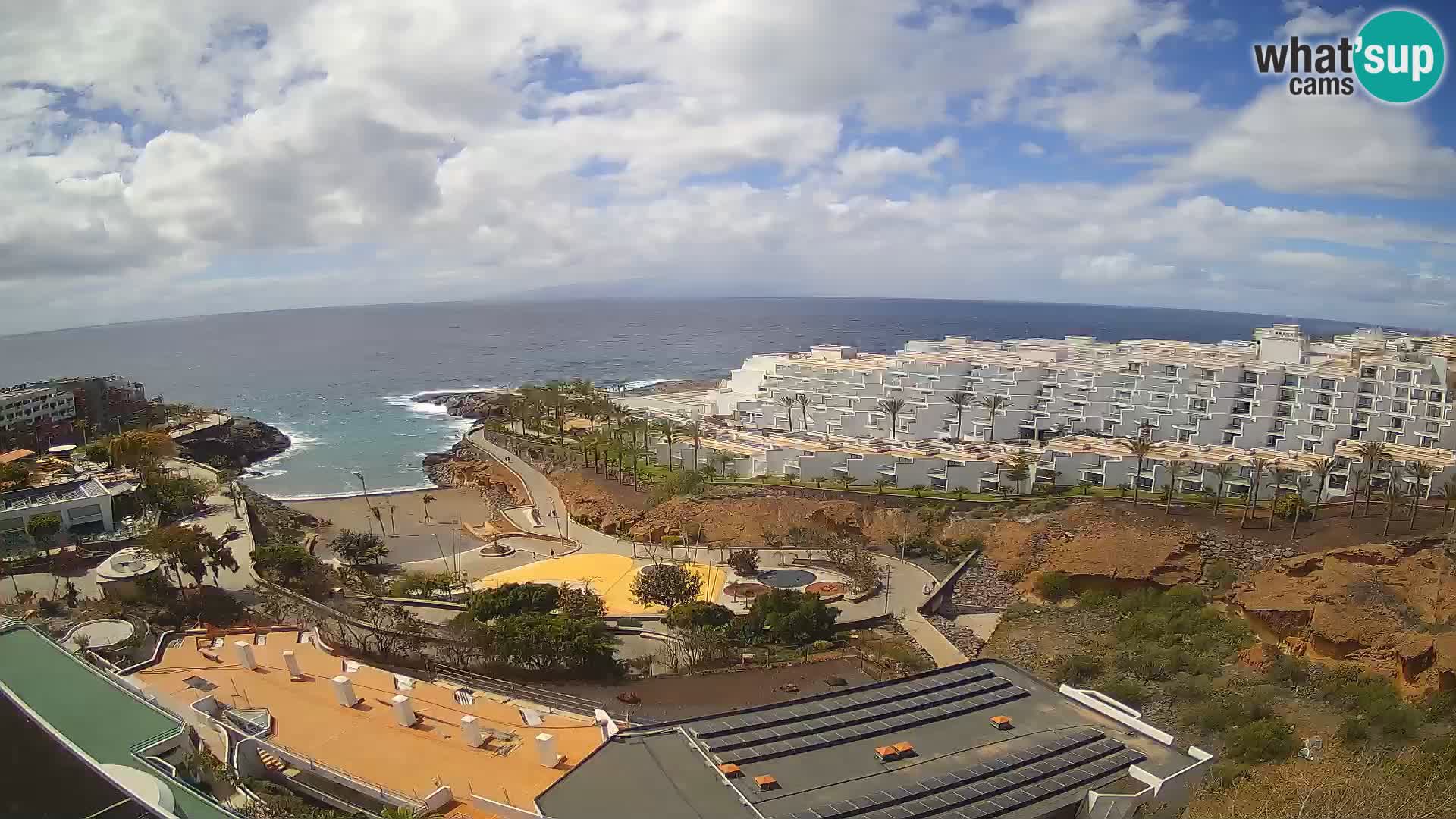 Web kamera uživo Playa de Las Galgas – Playa Paraiso – otok La Gomera – Costa Adeje – Tenerife