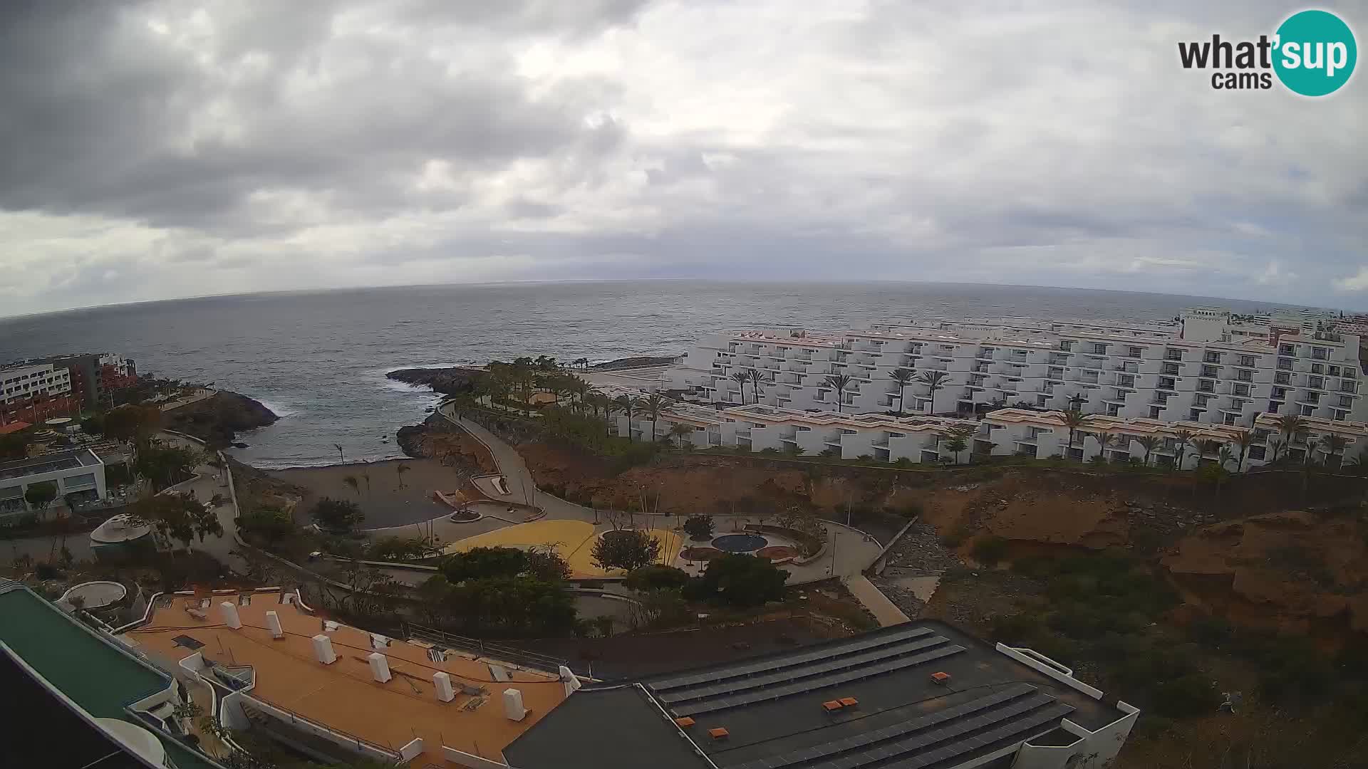 Webcam en direct Playa de Las Galgas – Playa Paraiso – île de La Gomera – Costa Adeje – Tenerife