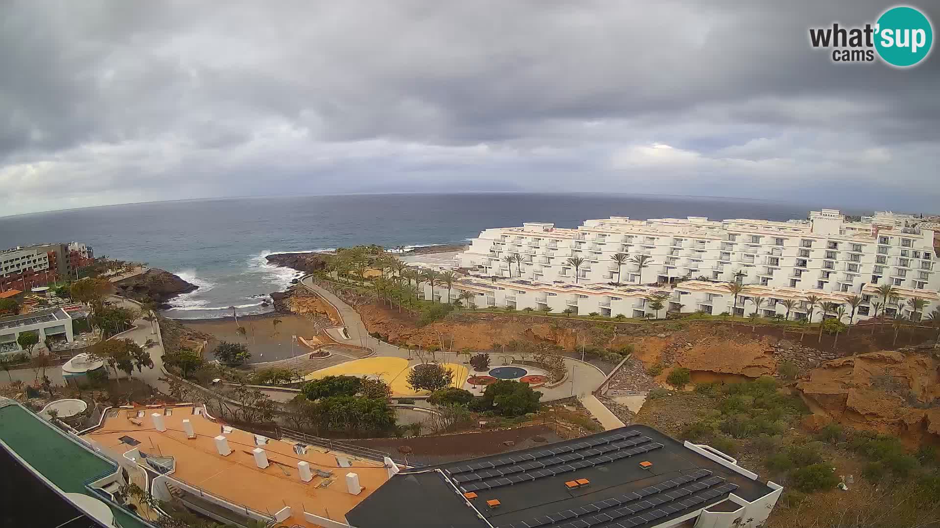 Live-Webcam Las Galgas Strand – Playa Paraiso – Insel La Gomera – Costa Adeje – Teneriffa