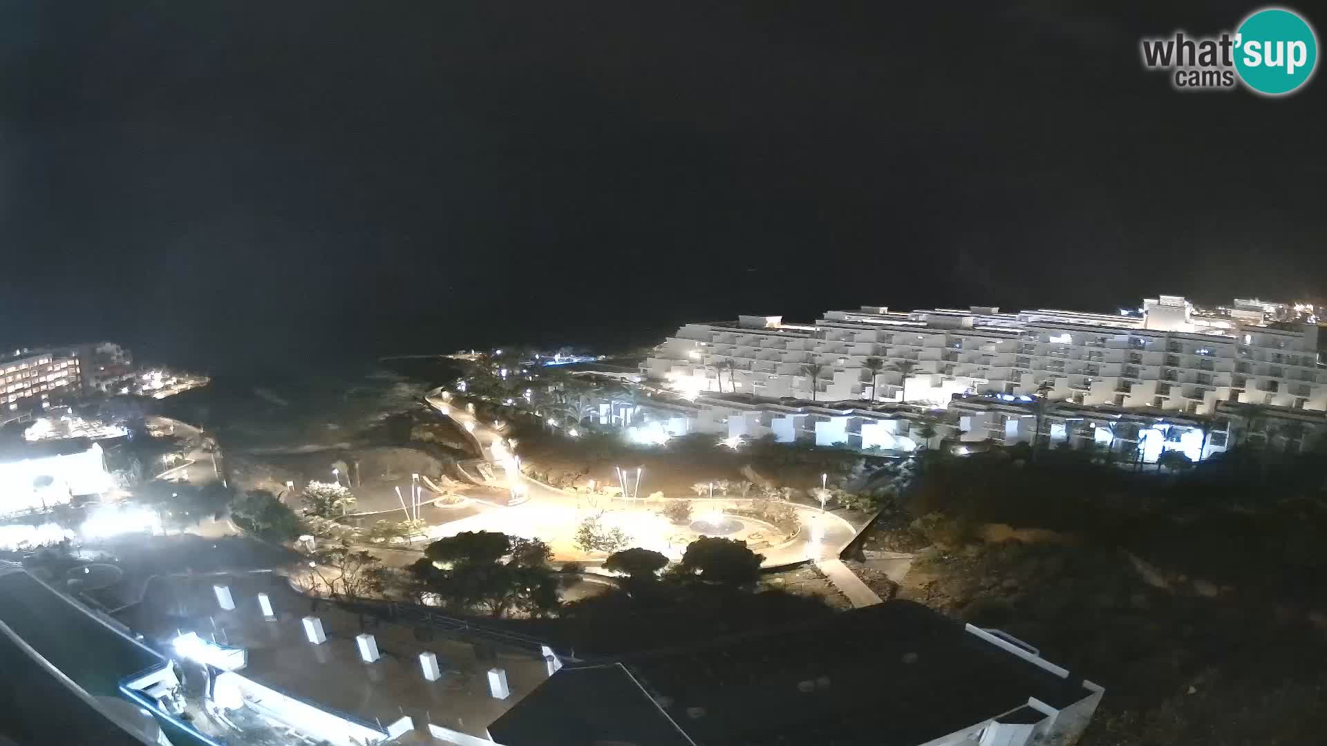 Live webcam Playa de Las Galgas – Playa Paraiso – La Gomera island – Adeje – Tenerife