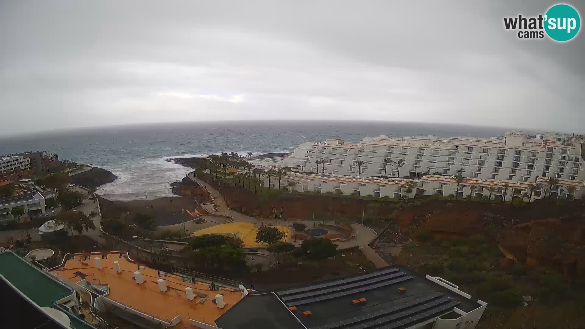 Webcam en vivo Playa de Las Galgas – Playa Paraíso – Isla de La Gomera – Costa Adeje – Tenerife