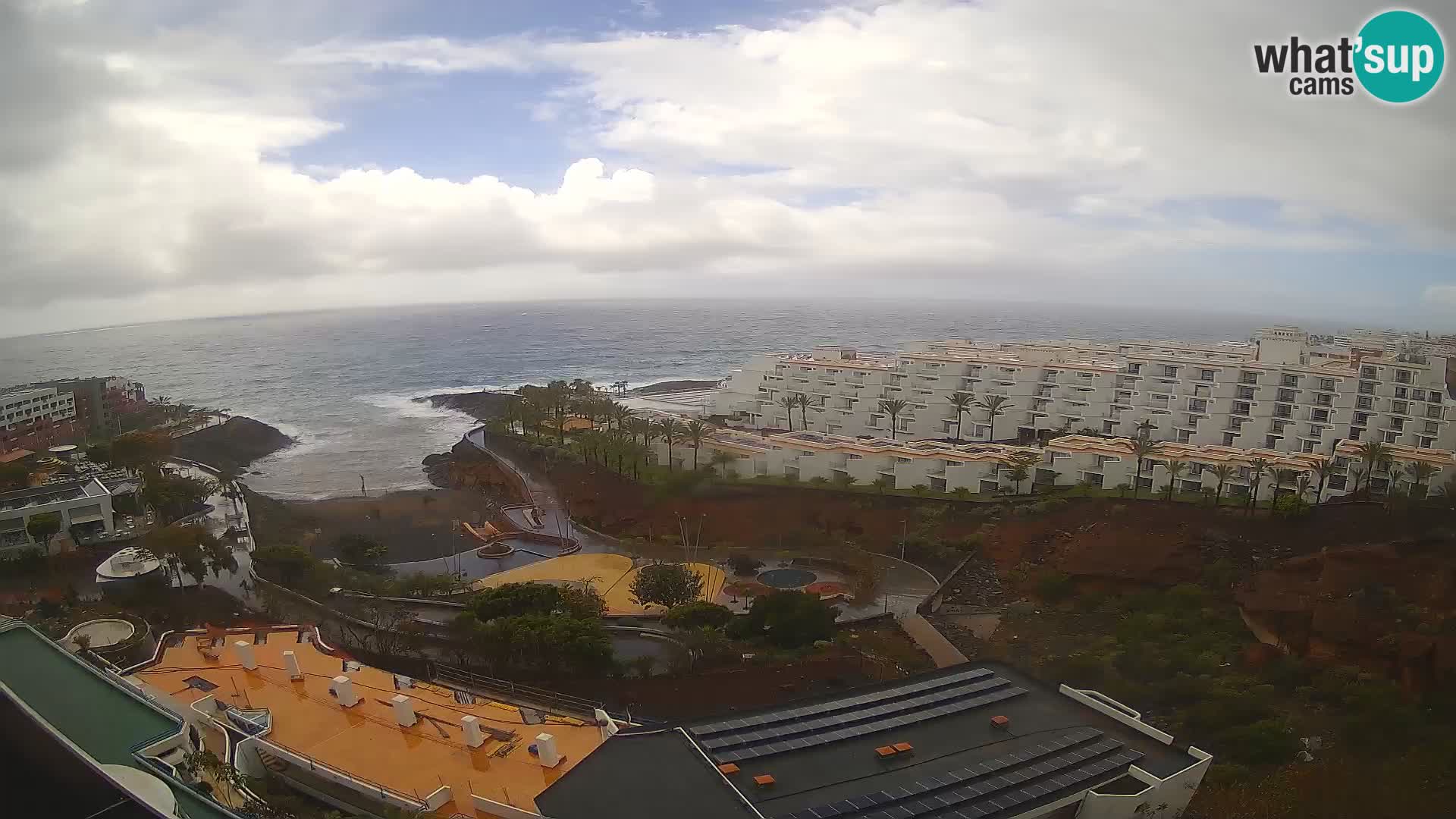 Live webcam Playa de Las Galgas – Playa Paraiso – La Gomera island – Adeje – Tenerife