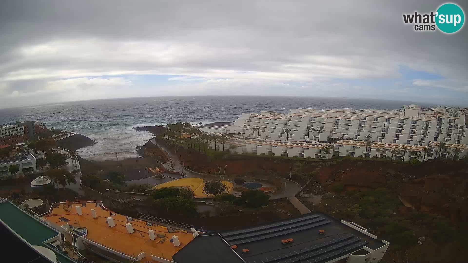 Spletna kamera v živo Las Galgas plaža – Playa Paraiso – otok La Gomera – Costa Adeje – Tenerife