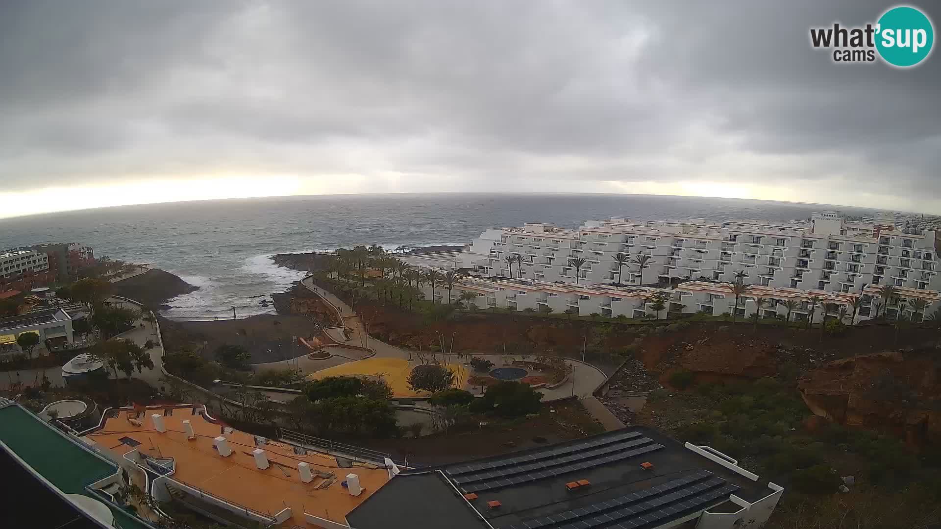 Web kamera uživo Playa de Las Galgas – Playa Paraiso – otok La Gomera – Costa Adeje – Tenerife