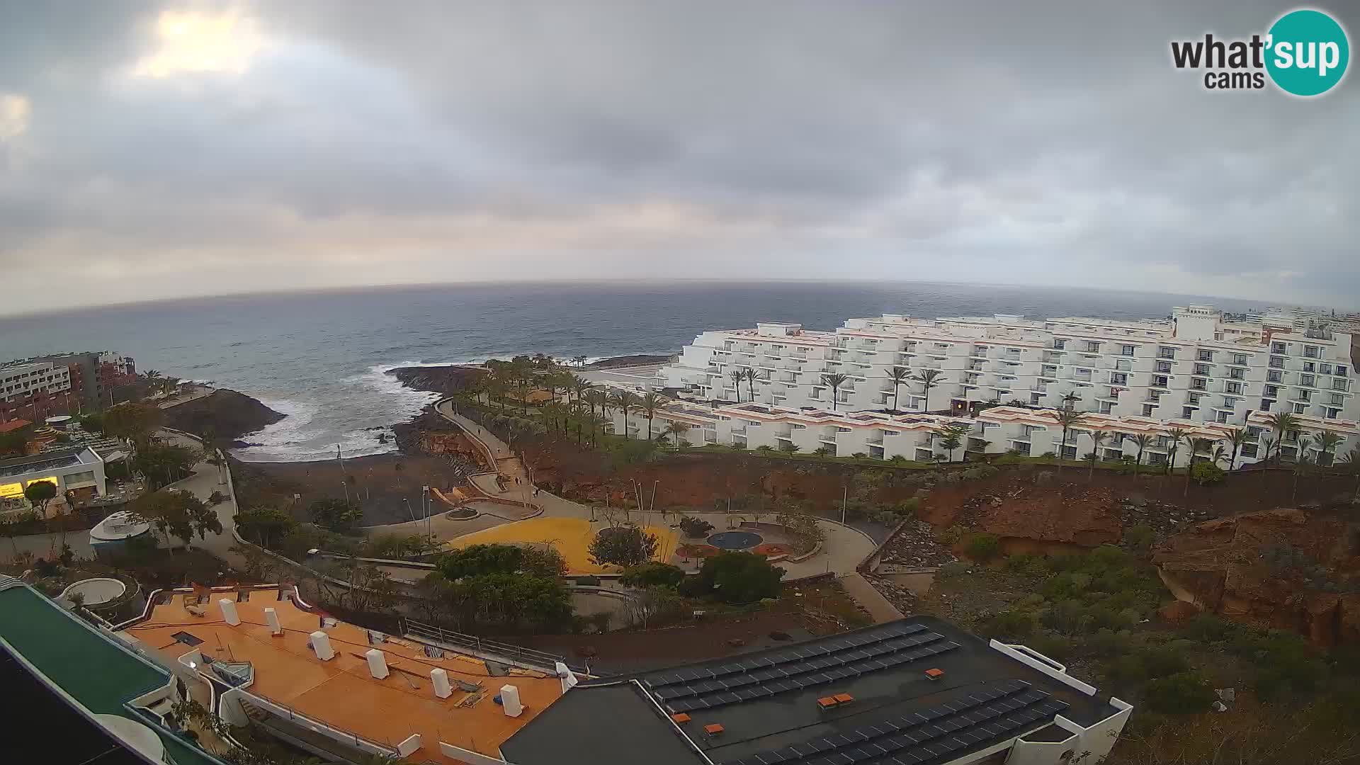 Webcam live spiaggia Las Galgas – Playa Paraiso – Isola La Gomera – Costa Adeje – Tenerife