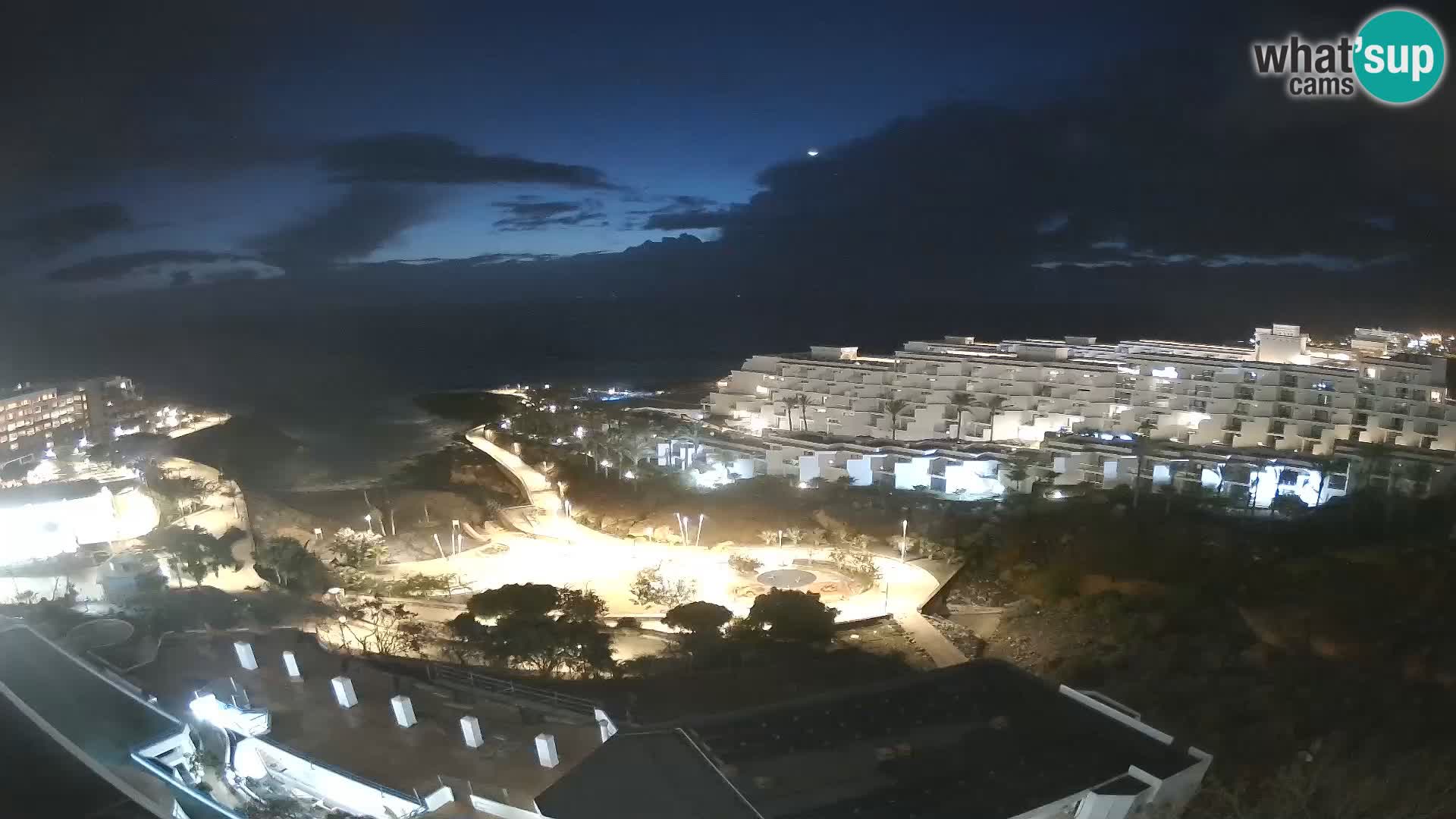 Live-Webcam Las Galgas Strand – Playa Paraiso – Insel La Gomera – Costa Adeje – Teneriffa